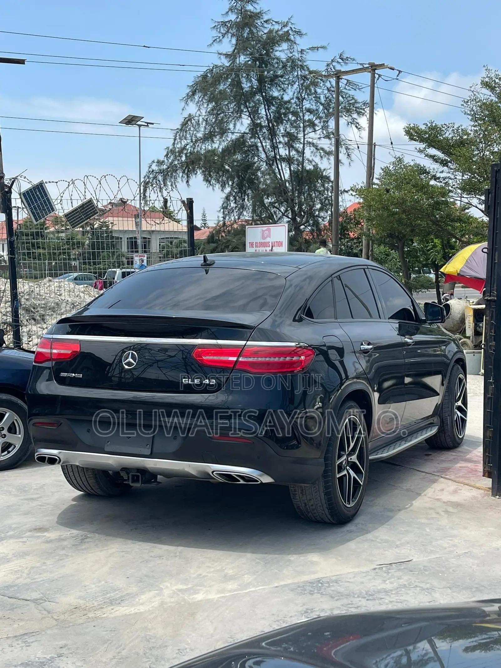 Mercedes-Benz GLE-Class AMG GLE 43 4MATIC 2017 Black
