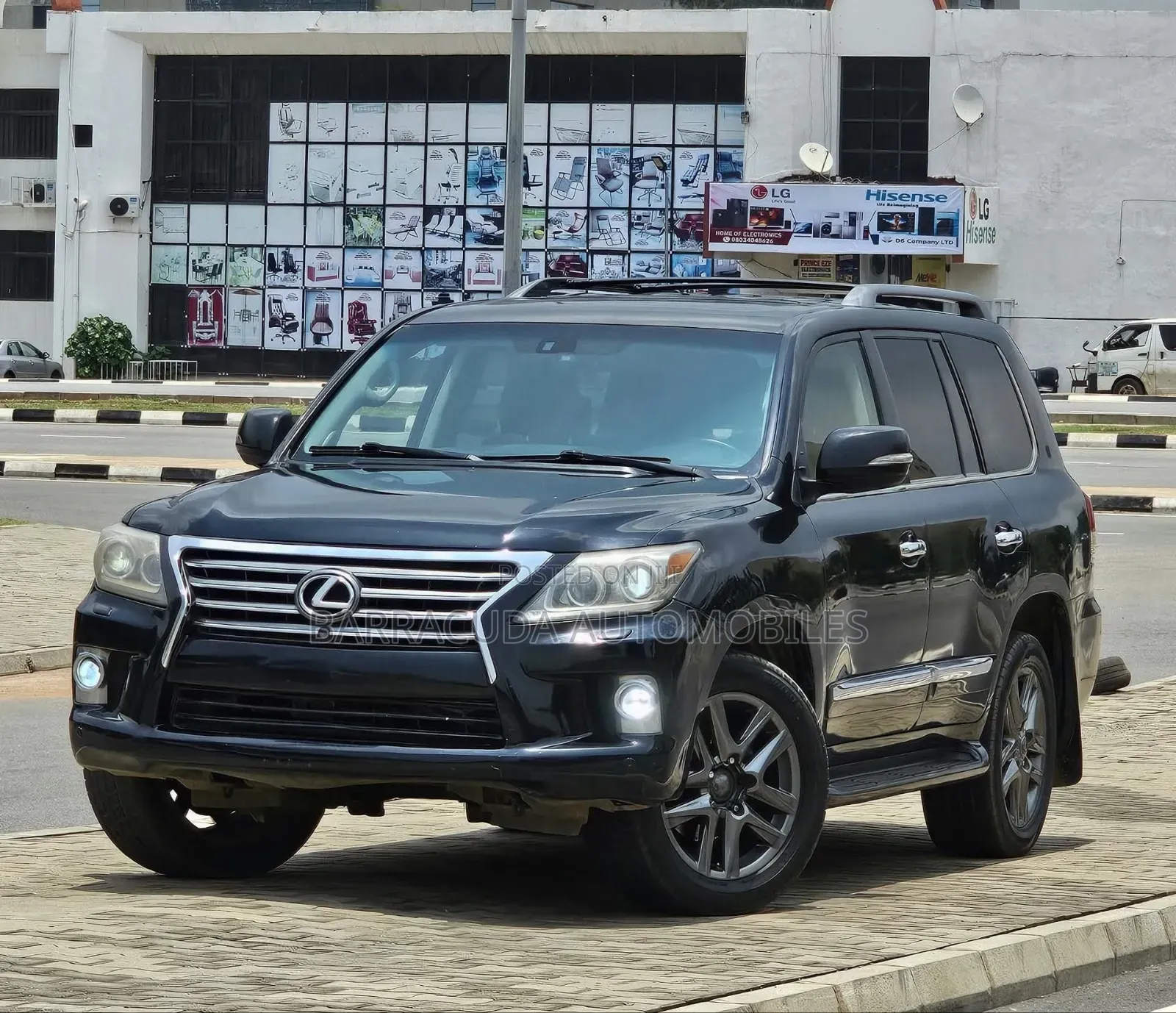 Lexus LX 570 AWD 2015 Black