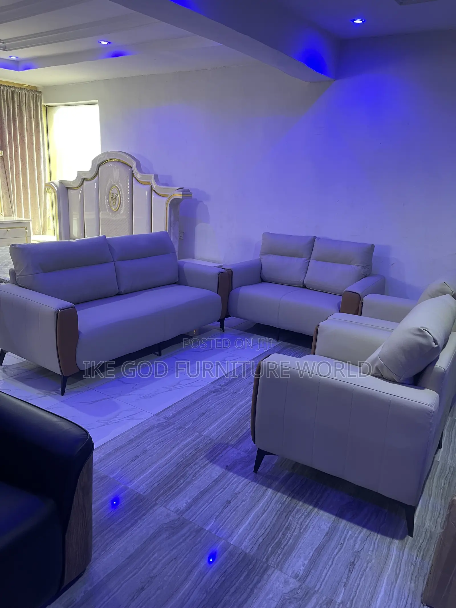 Set of 7seater Imported Leather Sofa Chairs