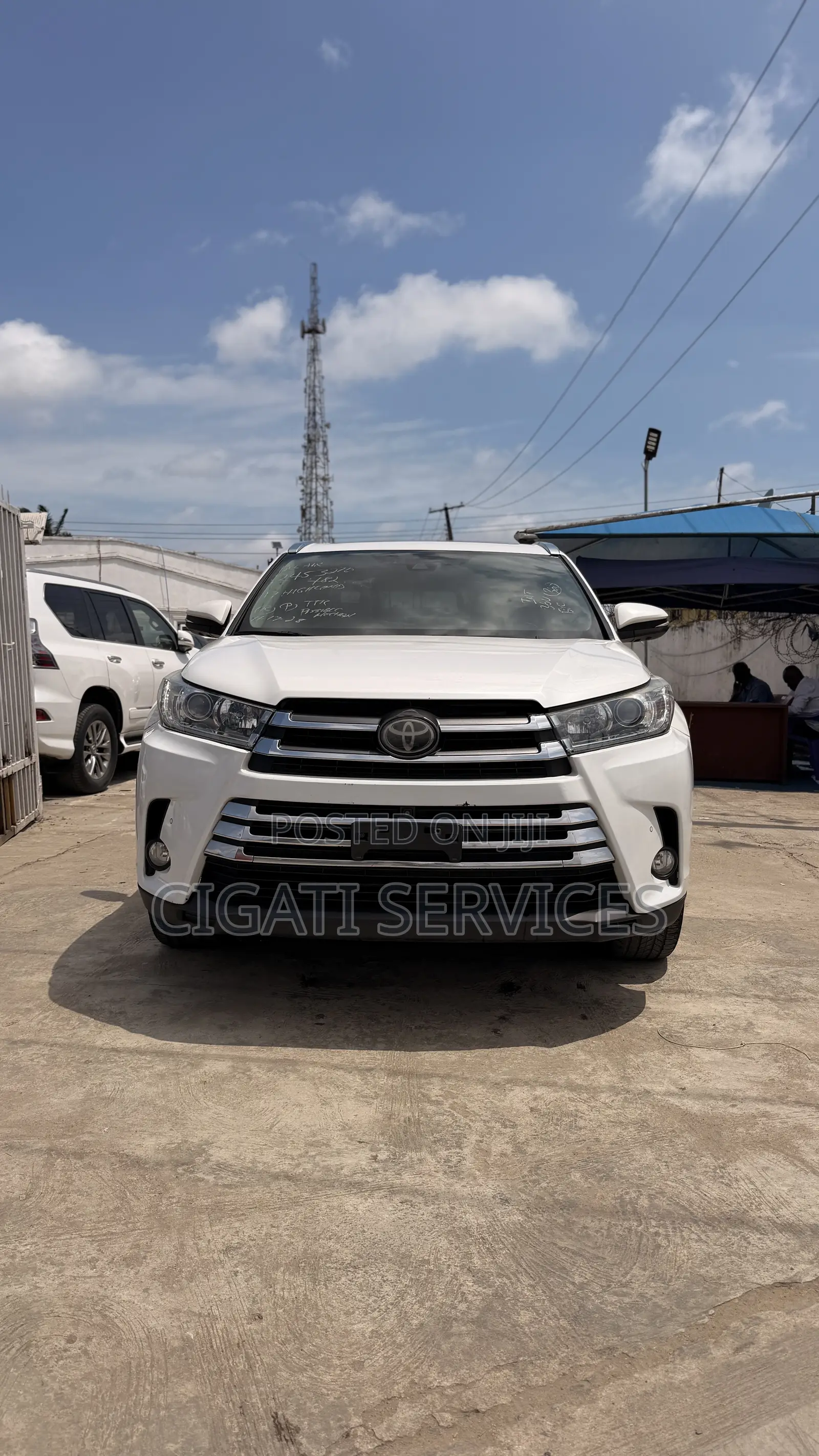 Toyota Highlander Limited Platinum 4x4 V6 (3.5L 6cyl 8A) 2017 White