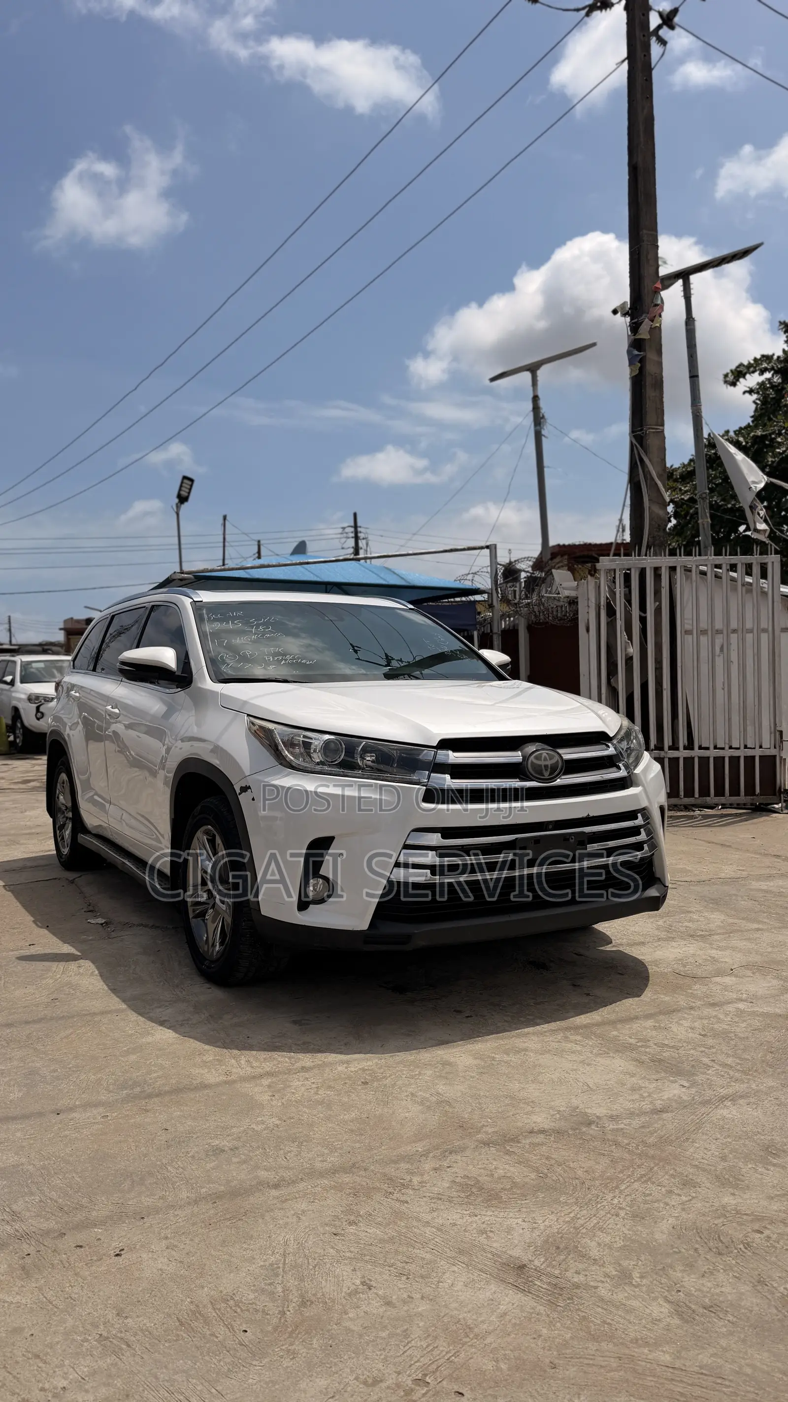 Toyota Highlander Limited Platinum 4x4 V6 (3.5L 6cyl 8A) 2017 White