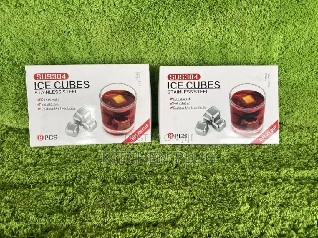 Reusable Ice Cubes Whiskey Stones, 8 PCS