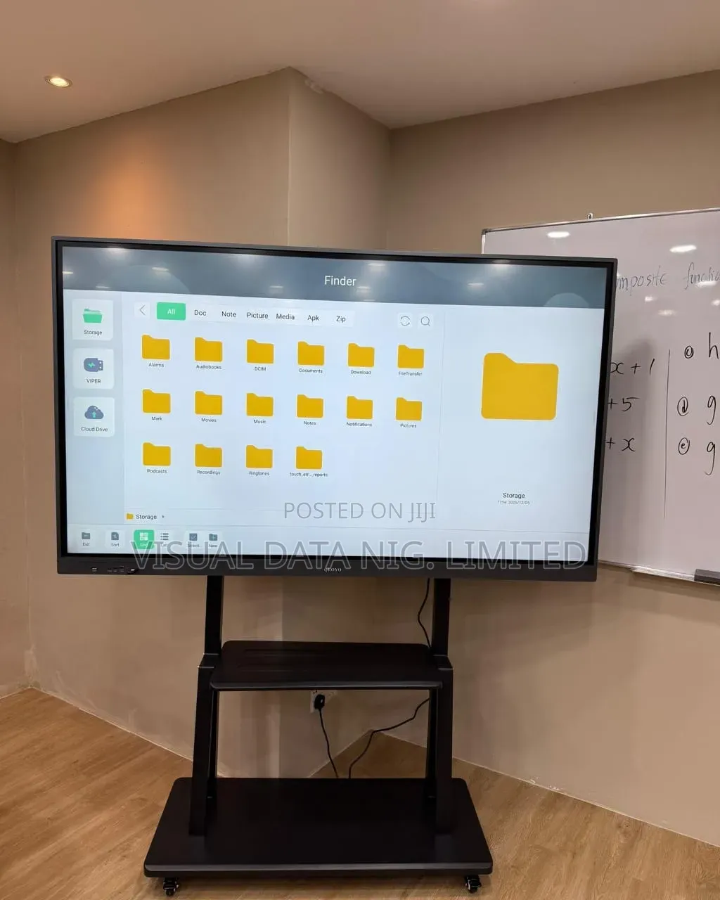 ELON DISPLAY Interactive Flat Panel 98inches - Free Delivery in Abuja
