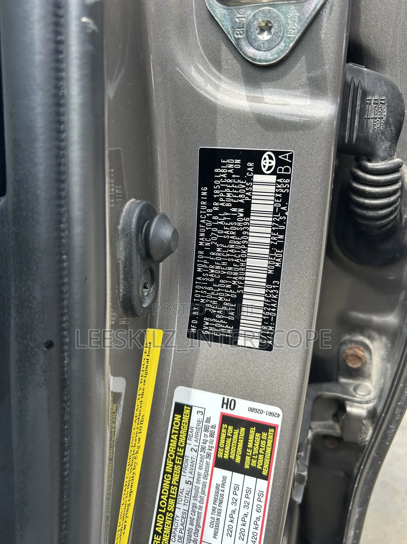 Toyota Corolla 2019 Gray