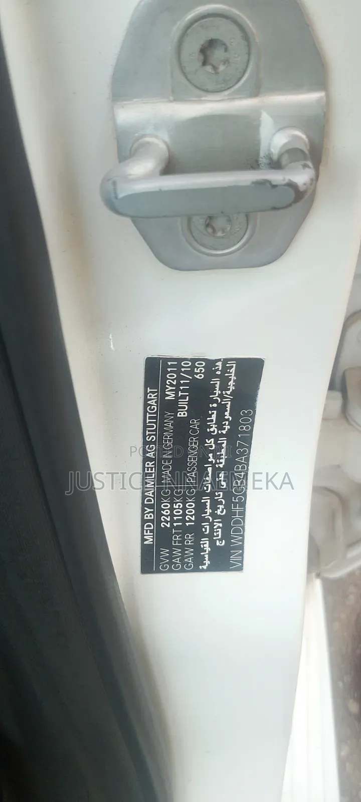 Mercedes-Benz E350 2011 White
