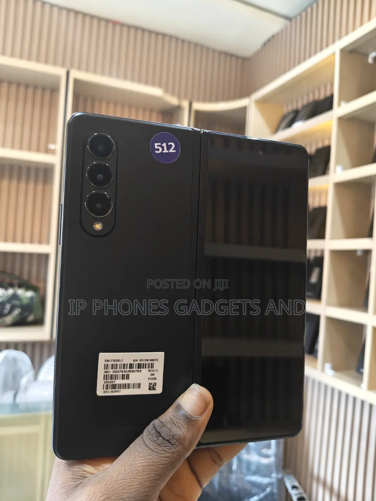 New Samsung Galaxy Z Fold6 512 GB Black