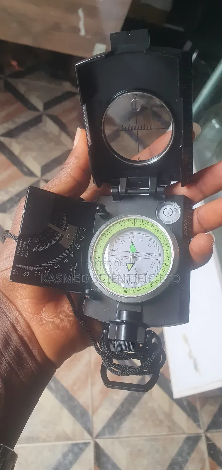Survival Compass Metal - Waterproof, Perfect for Camping, Hiking,