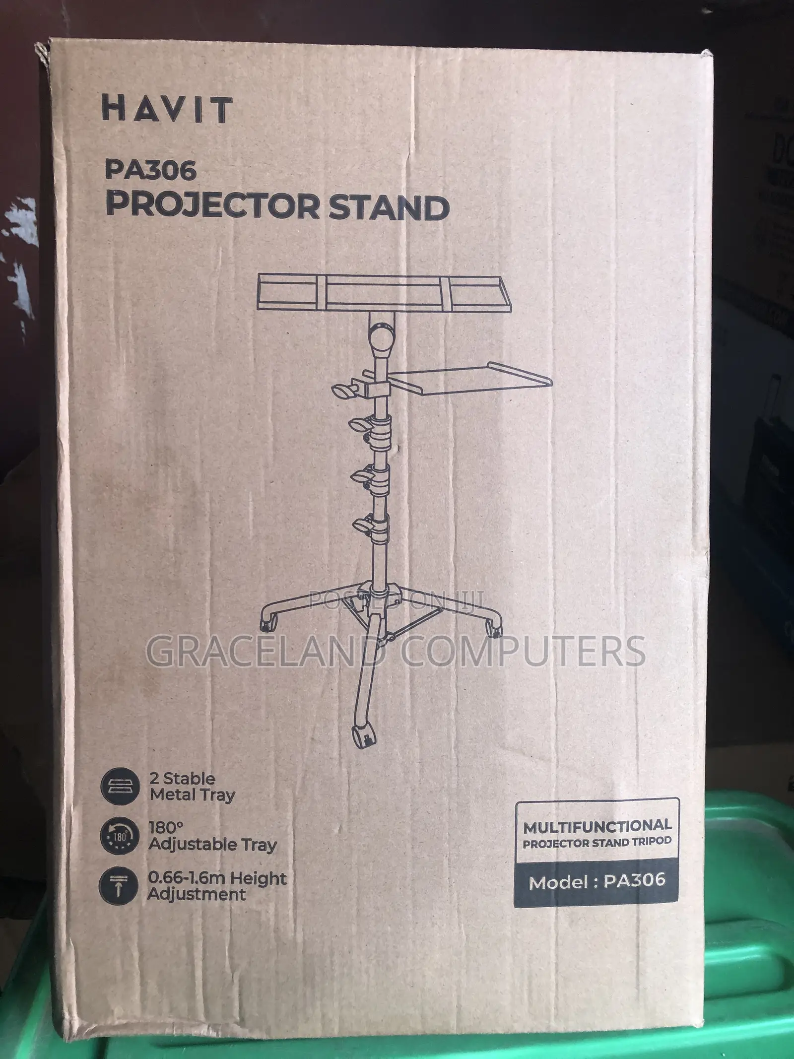 Havit PA306 Adjustable Projector Stand | Tripod Stands