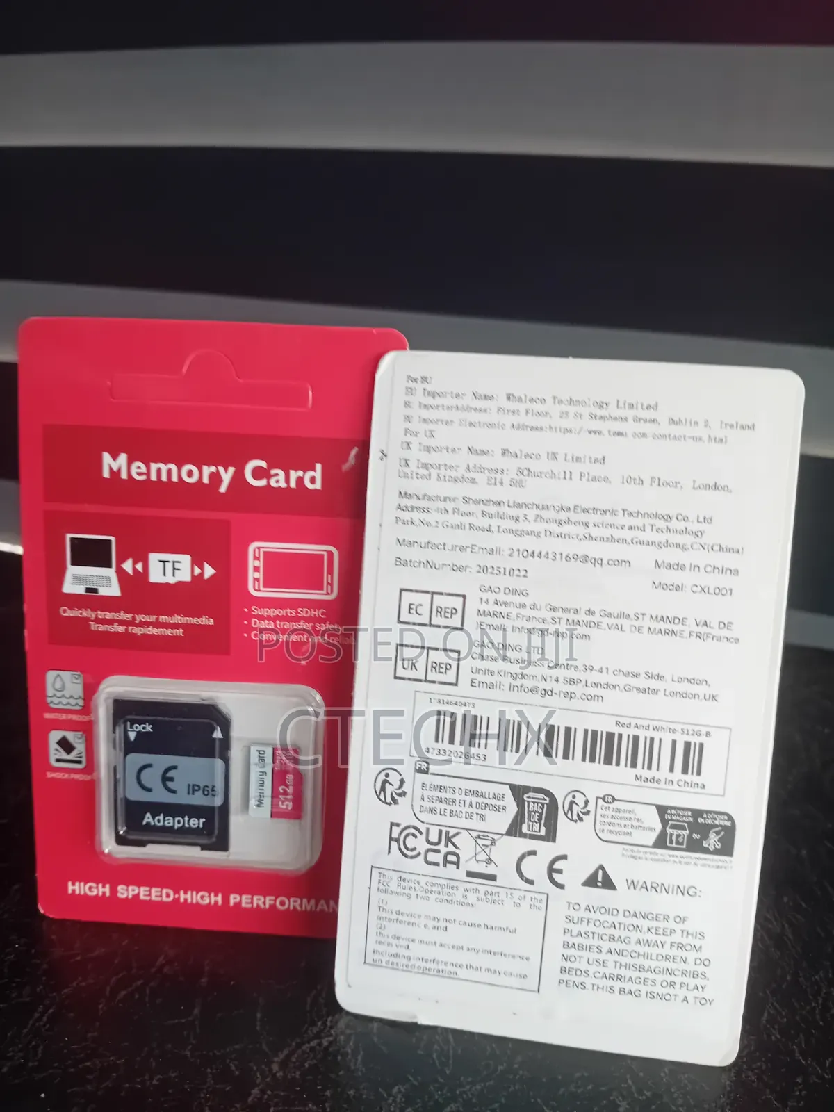 512 GB TF Memory Card