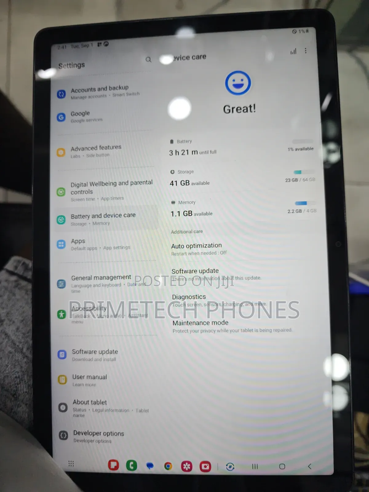 Samsung Galaxy Tab A9+ 64 GB Black