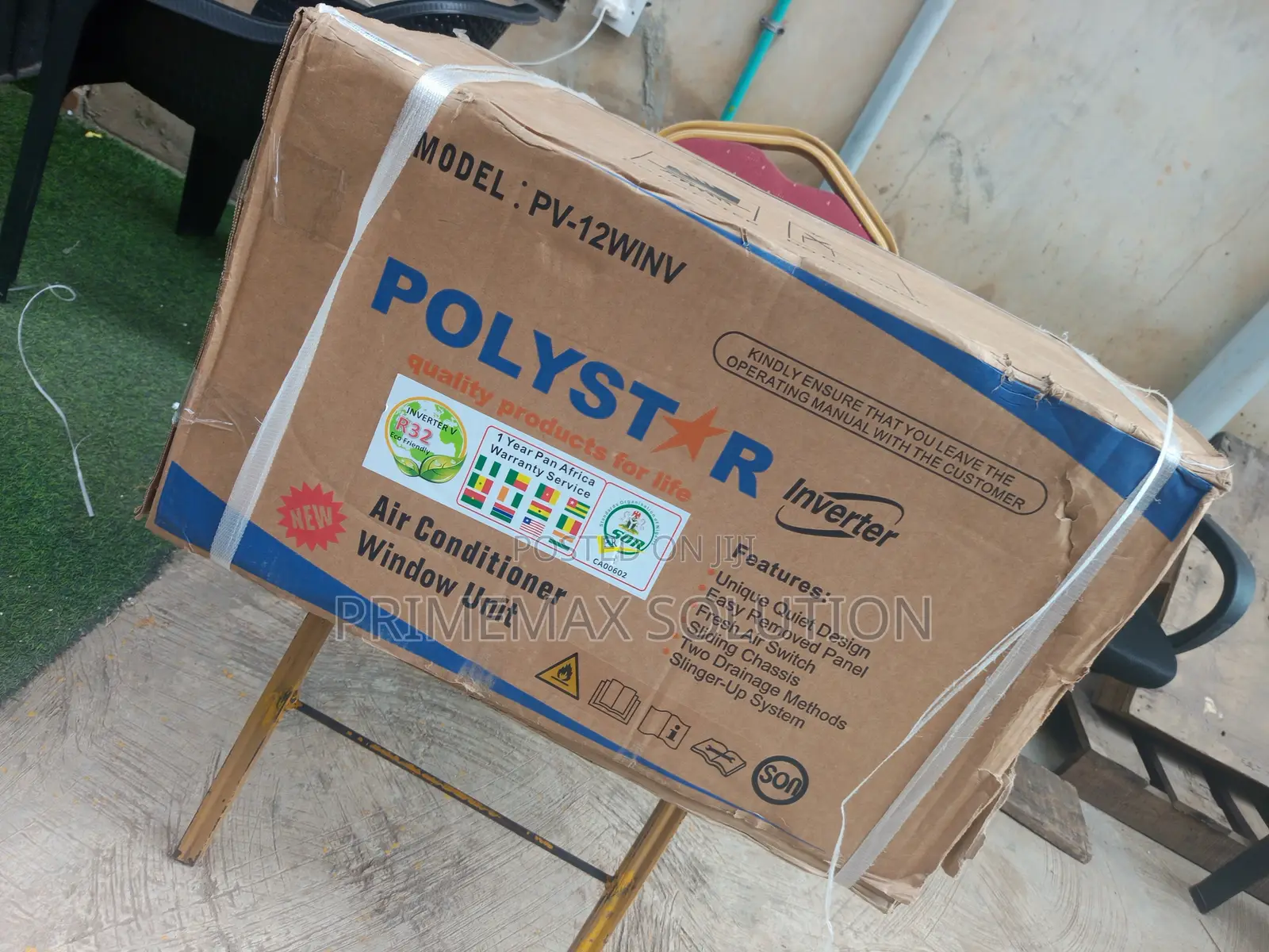 New Polystar PV-12WINV 1.5HP Inverter Window AC Fast Cooling