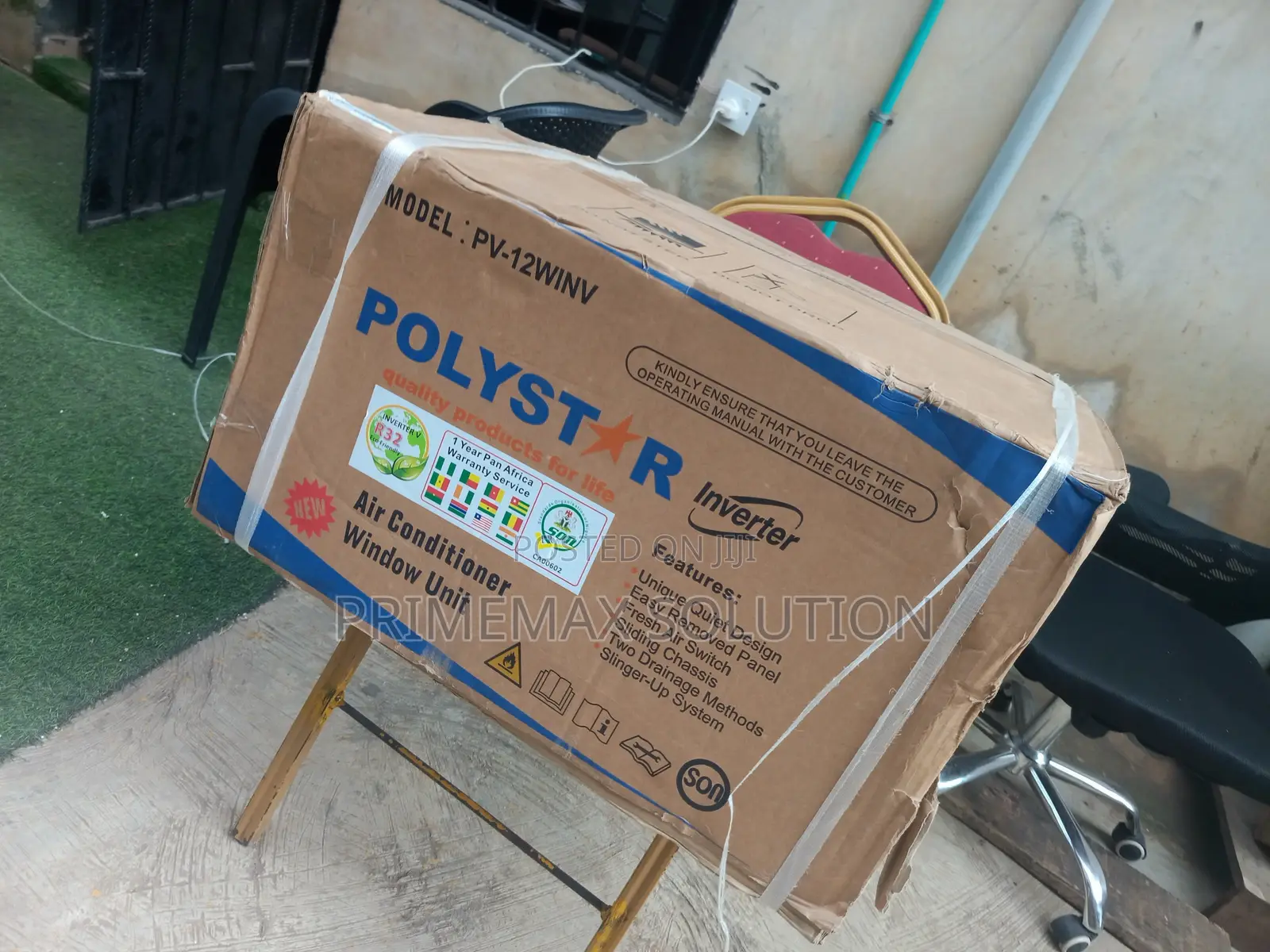 Polystar 1.5HP Inverter Window Air Conditioner PV-12WINV With Remote