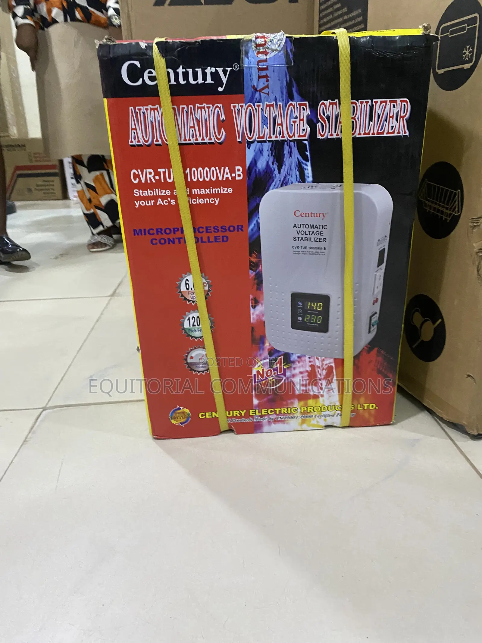 Century CVR-TUB 10000VA Advanced Voltage Stabilizer