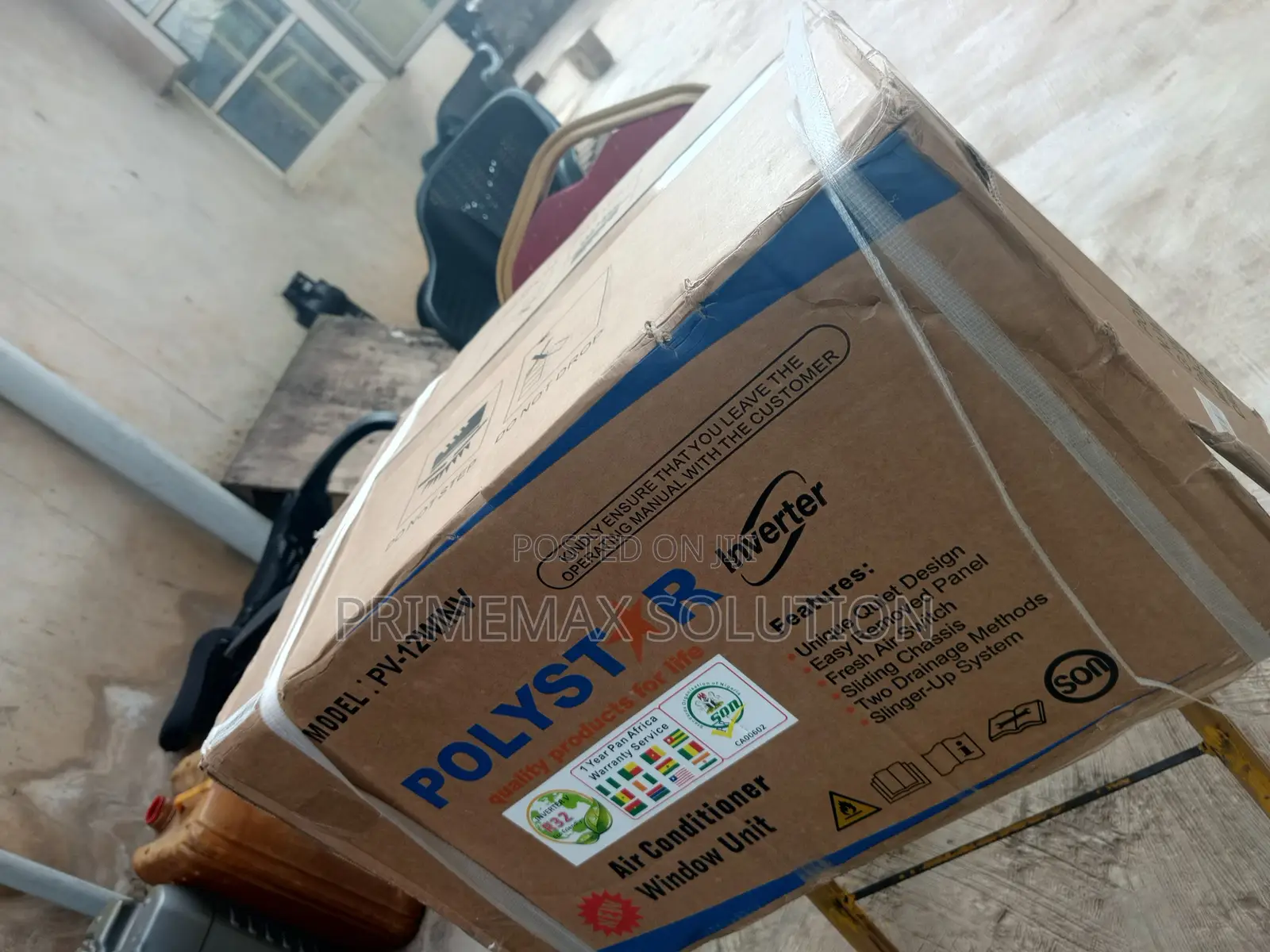 Brand New Polystar 1.5HP Window Inverter AC PV-12WINV Energy Saving