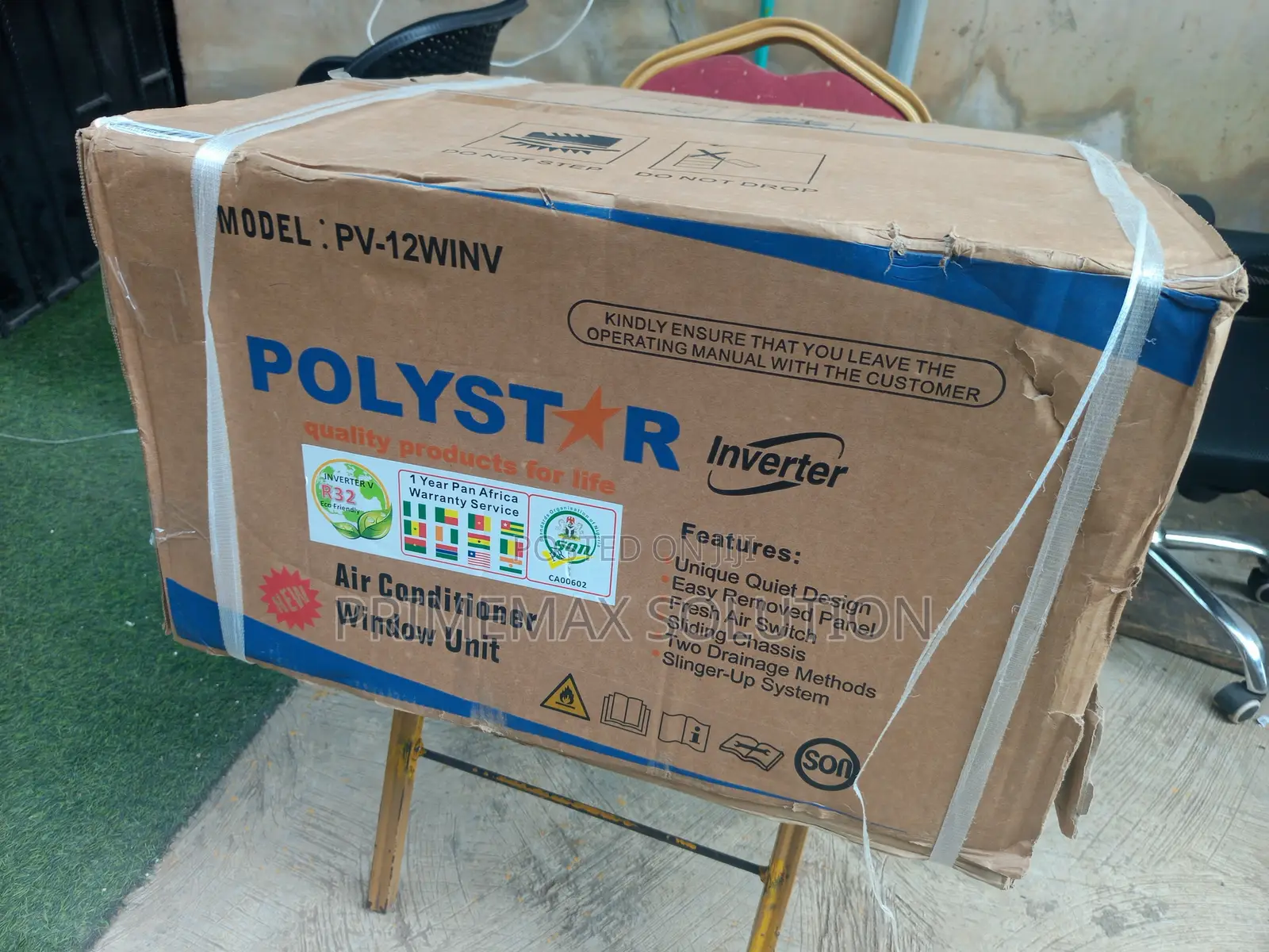 New Polystar 1.5HP Inverter Window AC Super Fast Cooling PV-12WINV