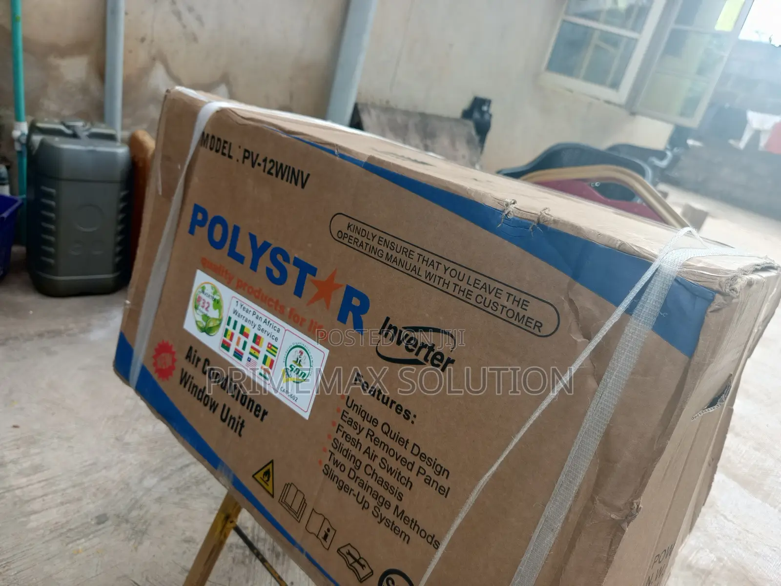 New Polystar 1.5HP Inverter Window AC Super Fast Cooling PV-12WINV