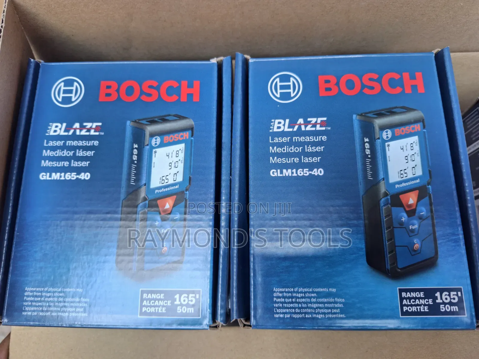 Laser Measuring Tape Bosch 50m GLM 165-40 Blaze