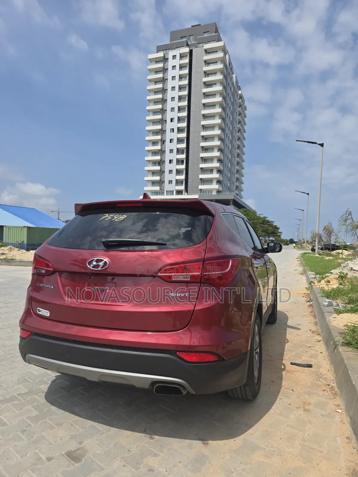 Hyundai Santa Fe Sport 2013 Red