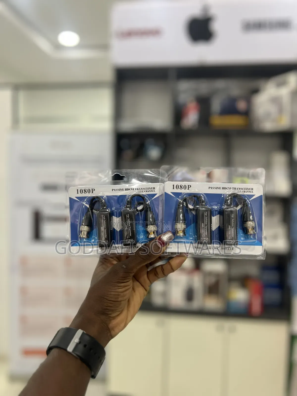 BNC Pair Balun | CCTV Video Balun | Goddafi Stores