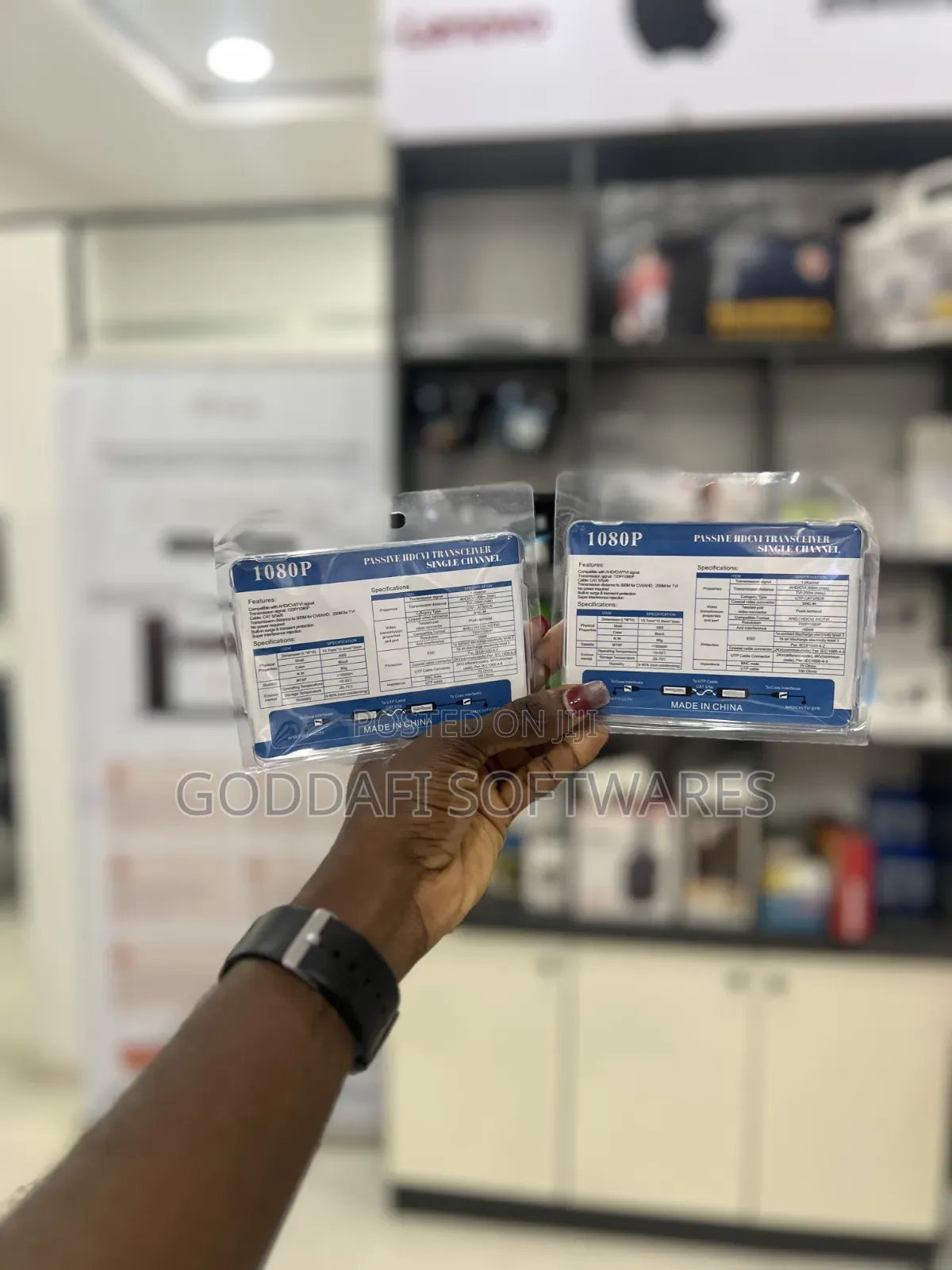 BNC Pair Balun | CCTV Video Balun | Goddafi Stores