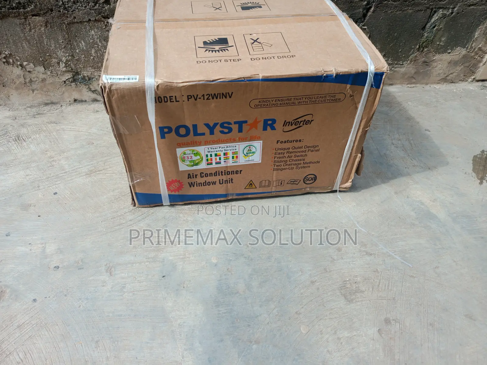 Polystar PV-12WINV 1.5HP Inverter Window Unit AC With Air Purification