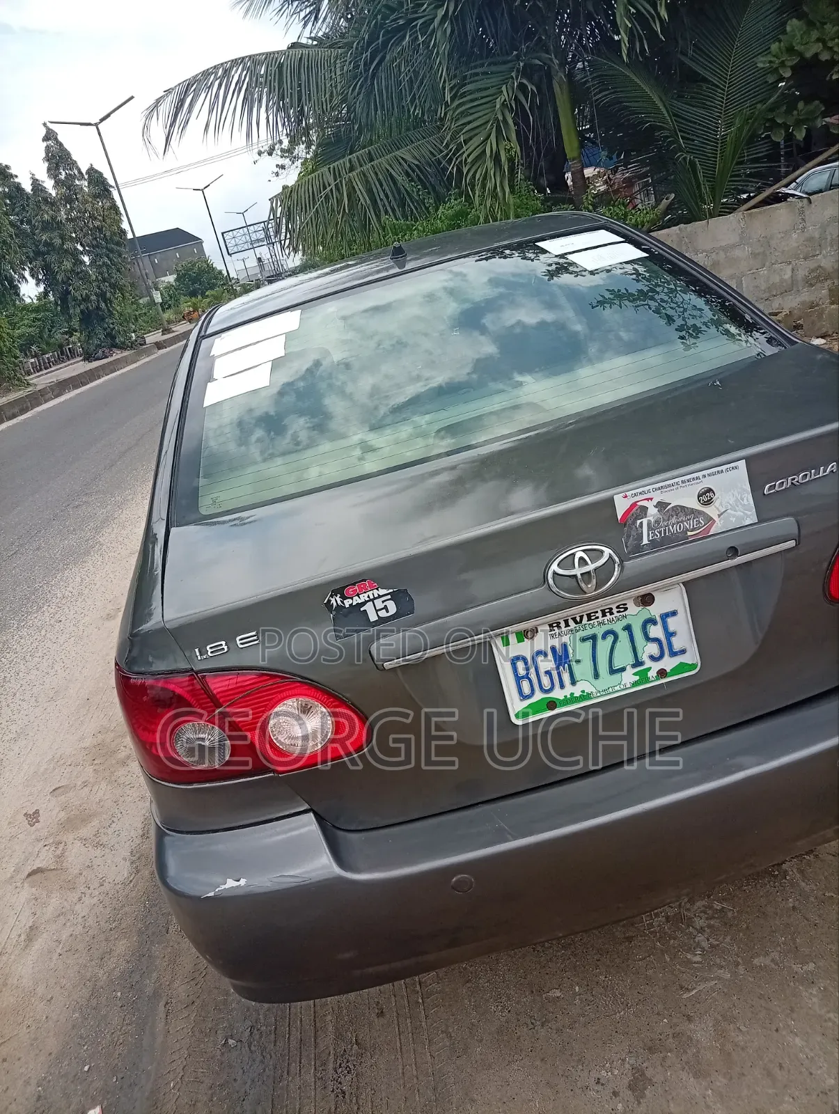 Toyota Corolla 2007 Gray