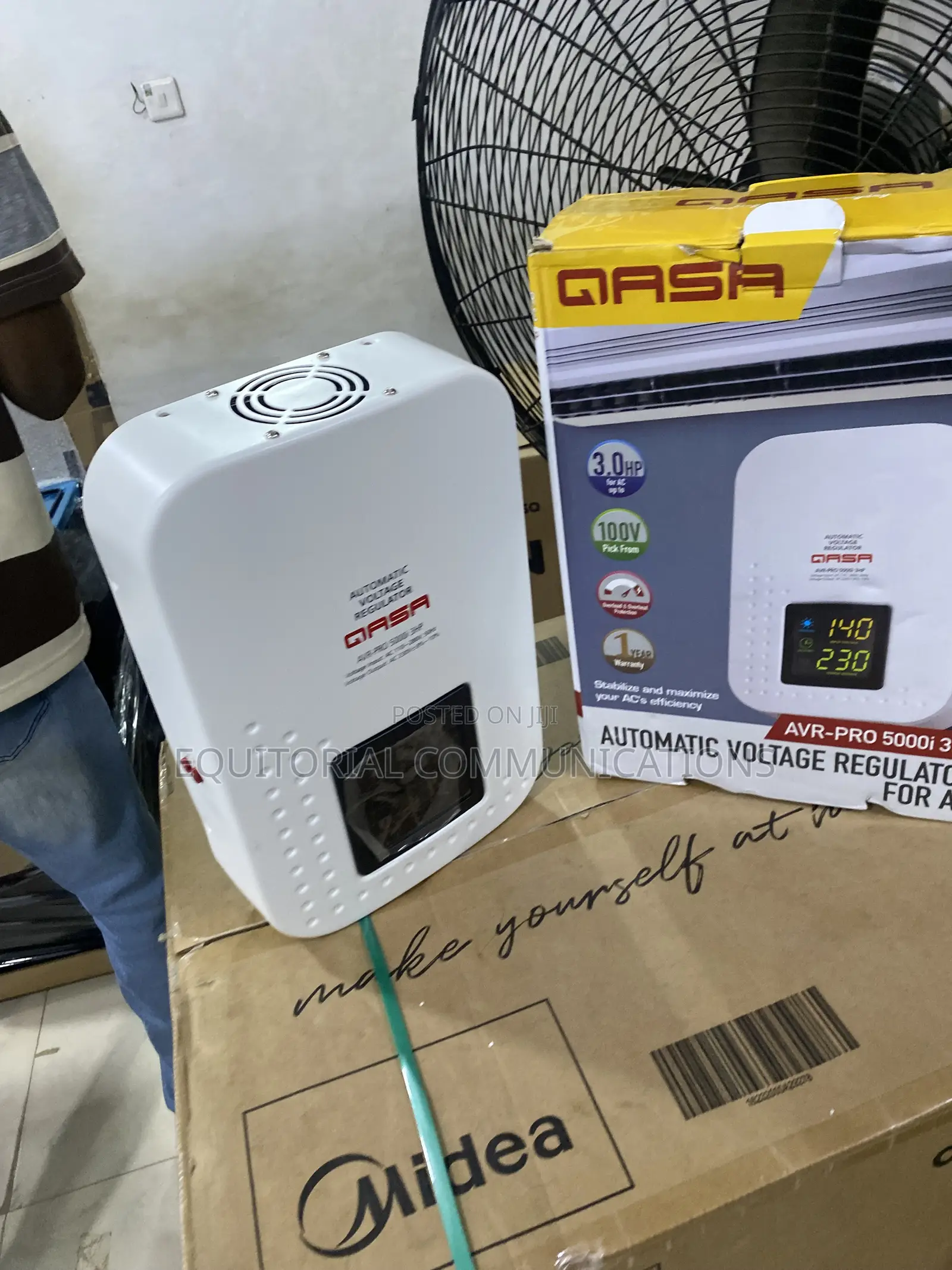 Qasa AVR-PRO 5KW Voltage Regulator