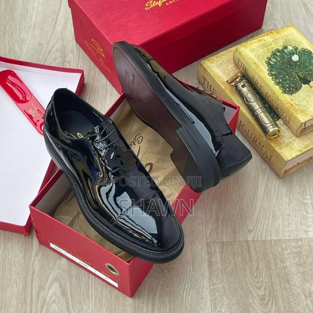 Stefano Leather Oxford Shoes