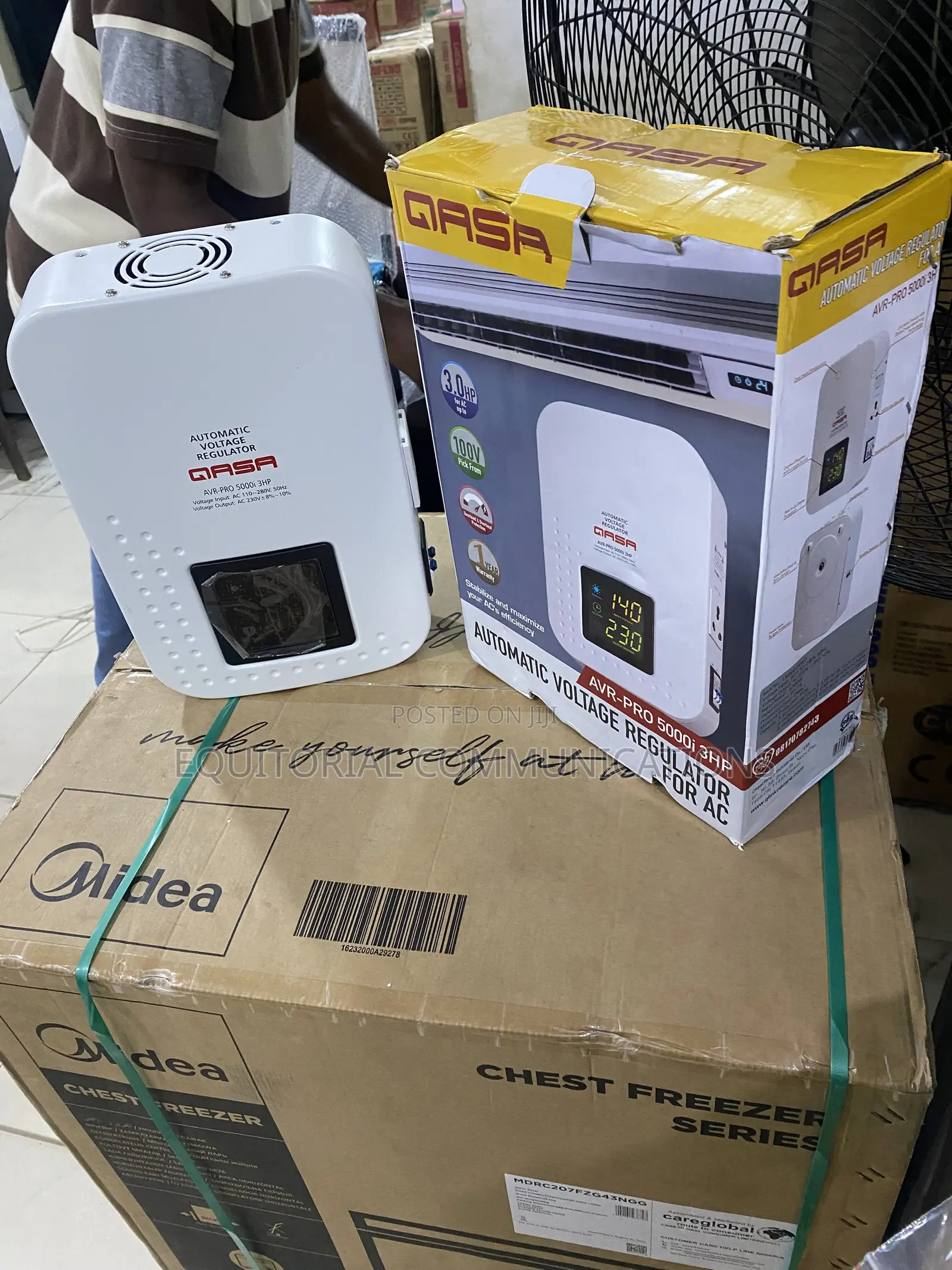 Qasa 5KW Automatic Voltage Regulator for Home