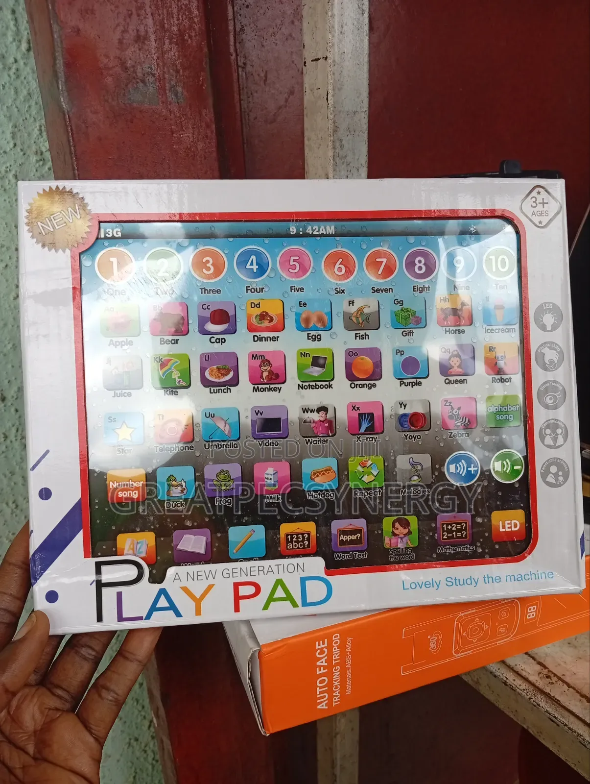 Children Play Pad & Study the Machine