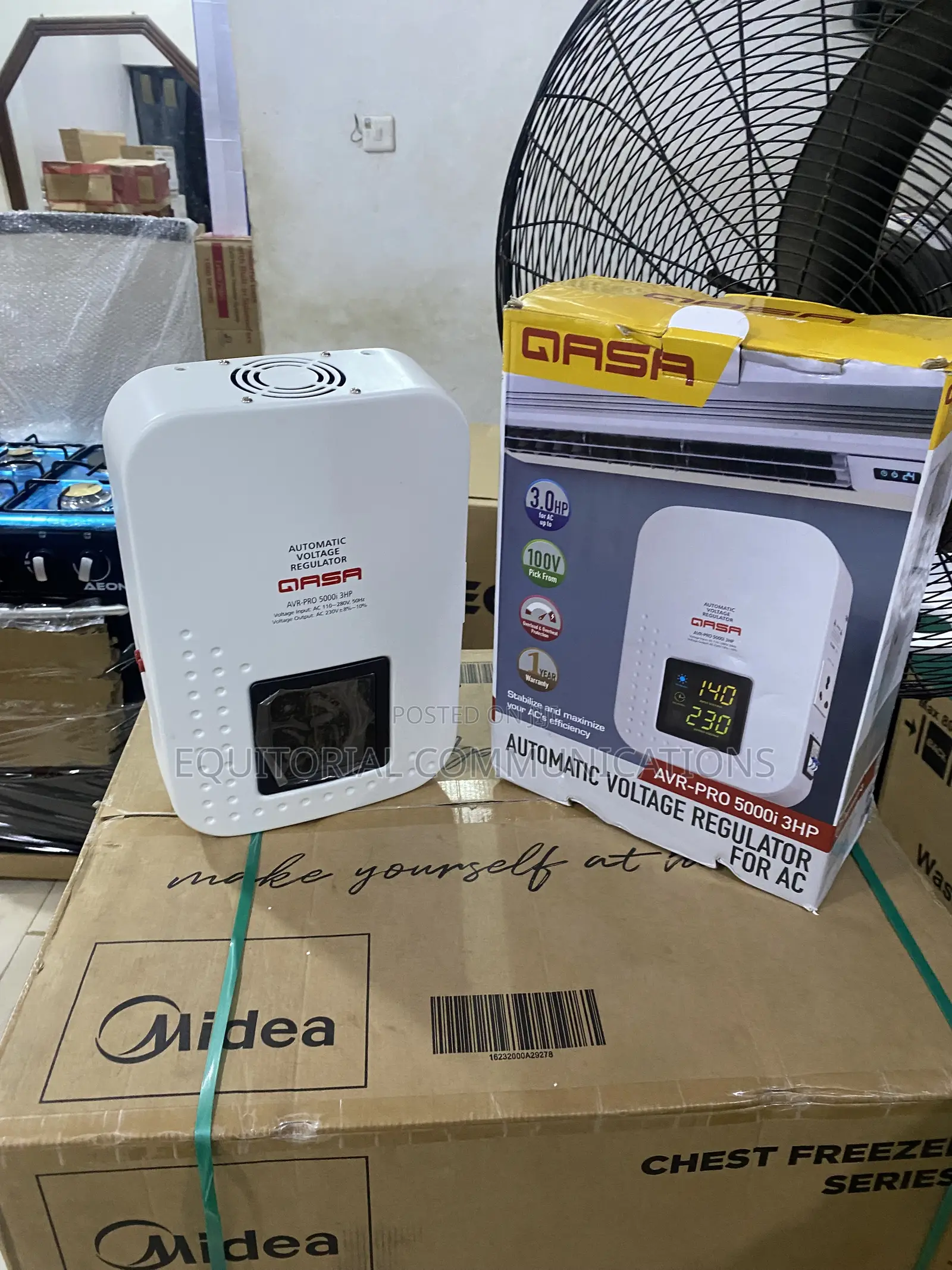 Qasa AVR-PRO 5KW Electrical Voltage Stabilizer