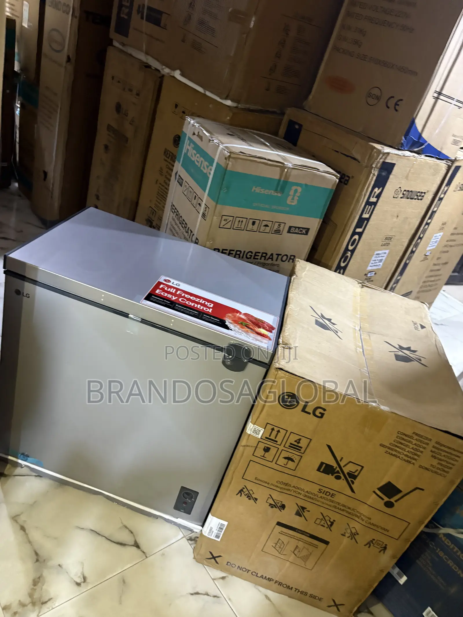 LG 194L Silver Deep Freezer – Original FRZ205BQCF