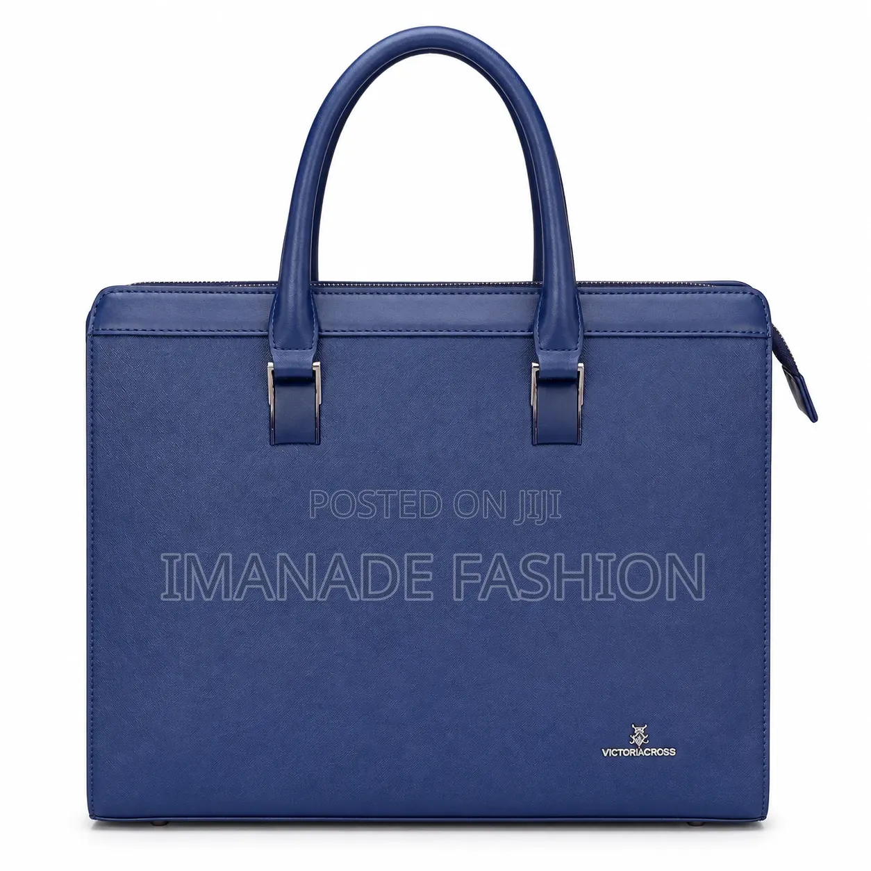 Premium Navy Blue Laptop Business Bag / Executive Briefcase