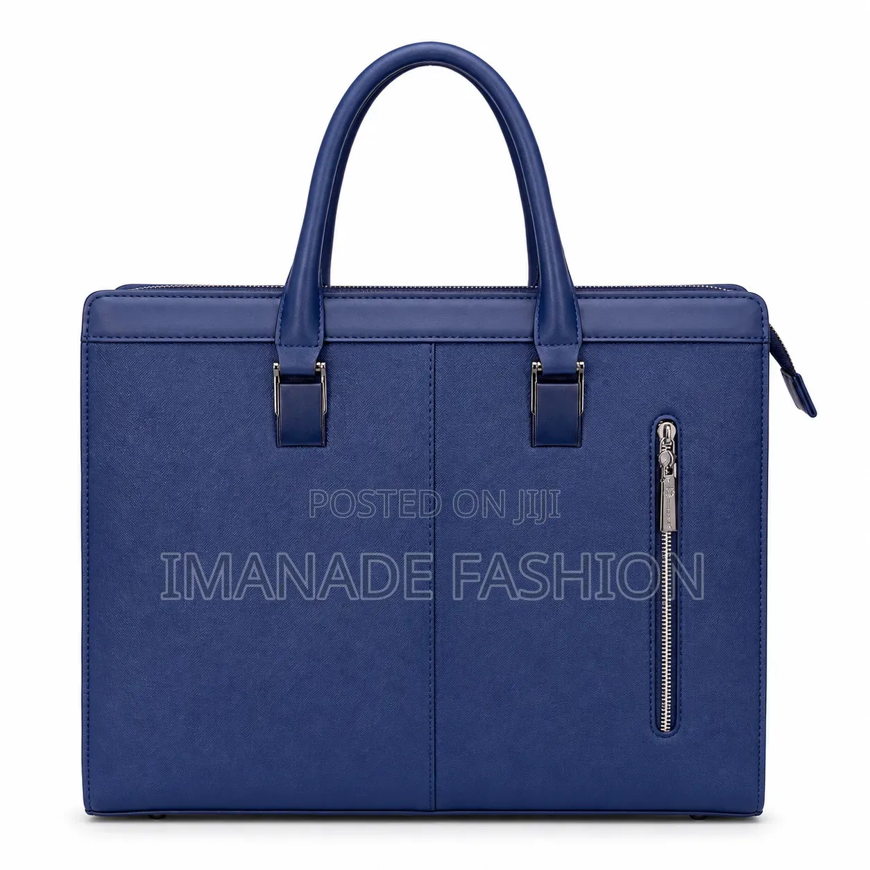 Premium Navy Blue Laptop Business Bag / Executive Briefcase