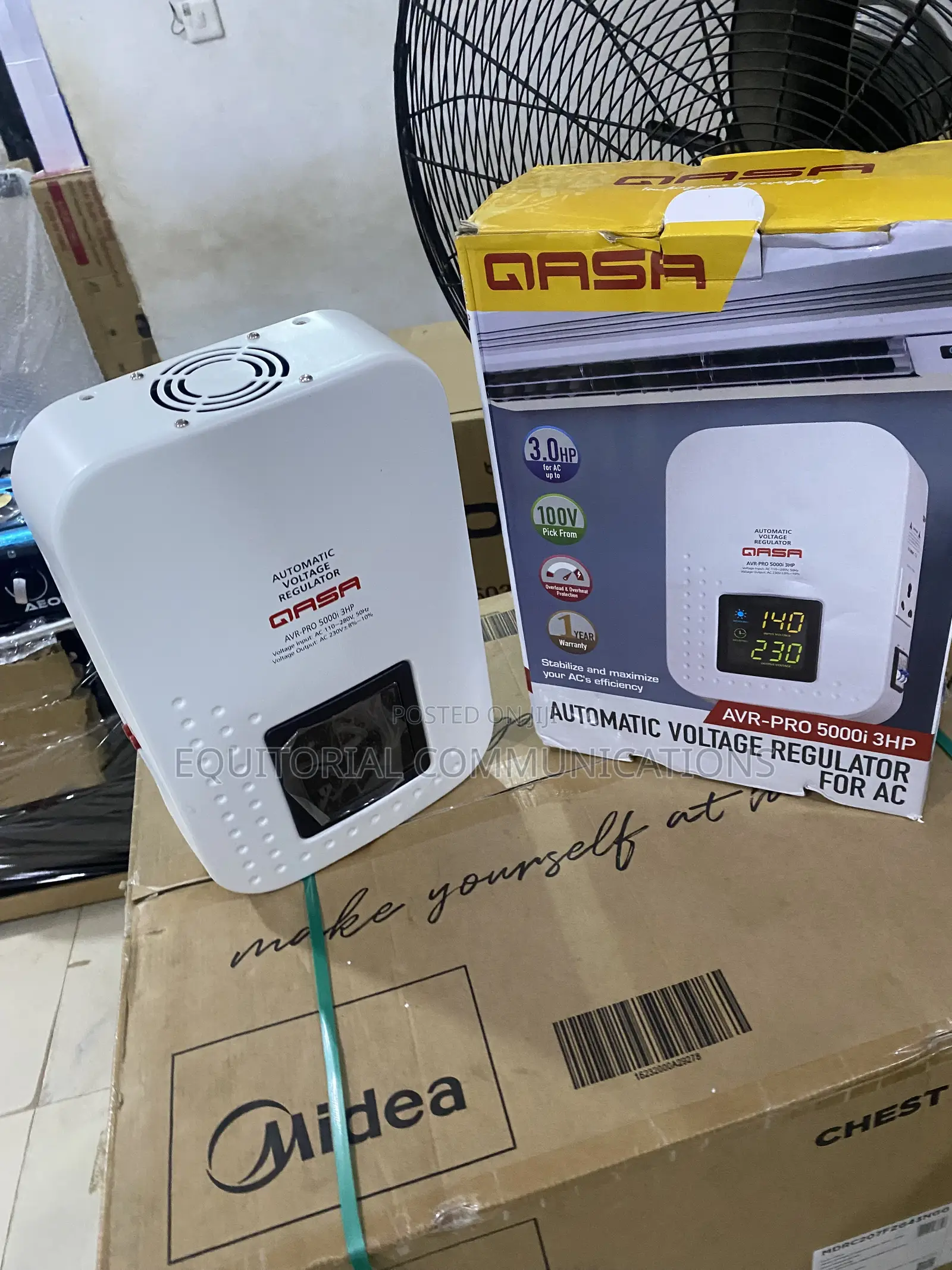 Qasa AVR-PRO 5KW Electrical Power Stabilizer