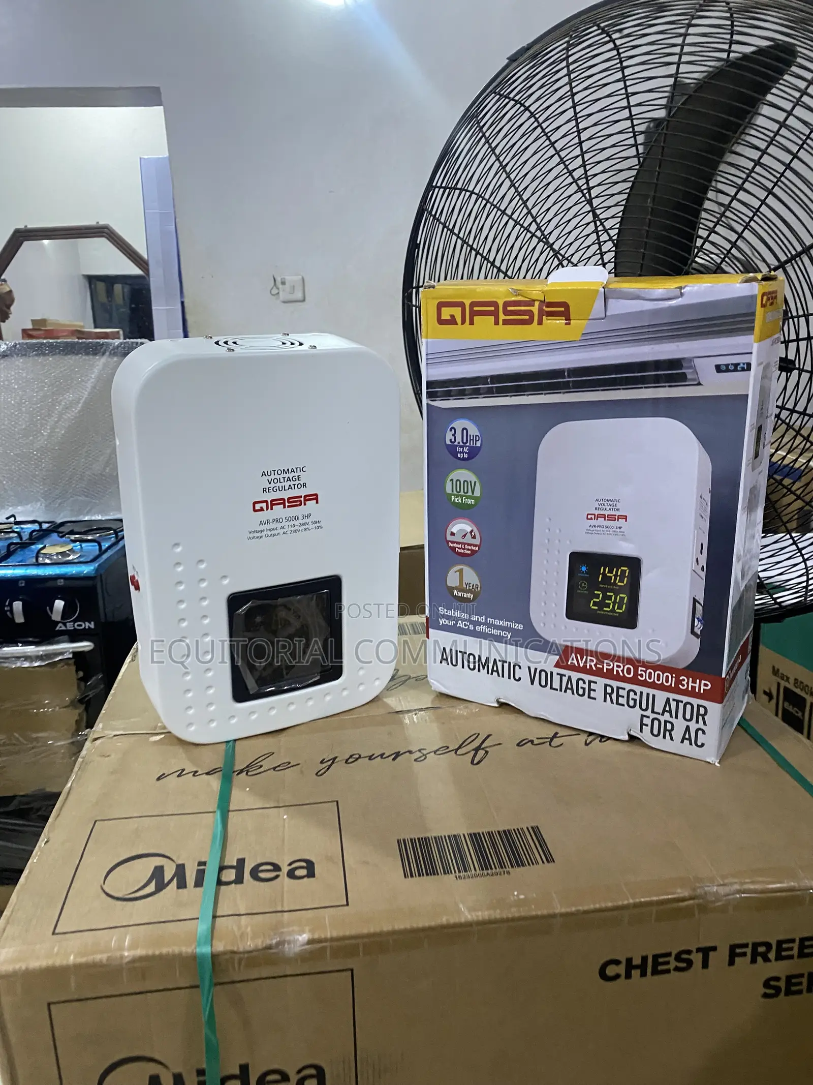 Qasa AVR-PRO 5KW Electrical Power Stabilizer