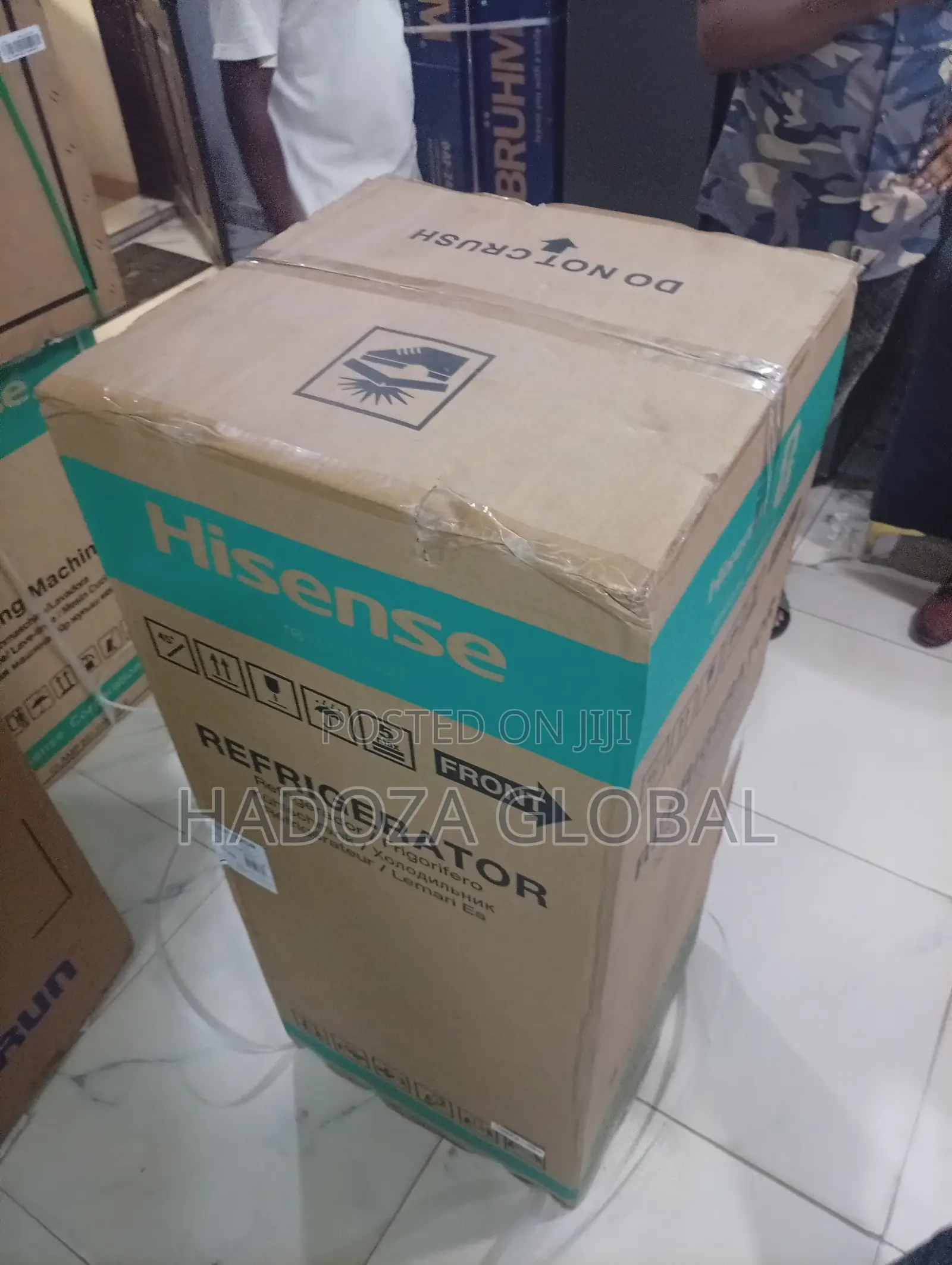 Hisense 172 DR Single Door Refrigerator Spacious Cooling Fridge