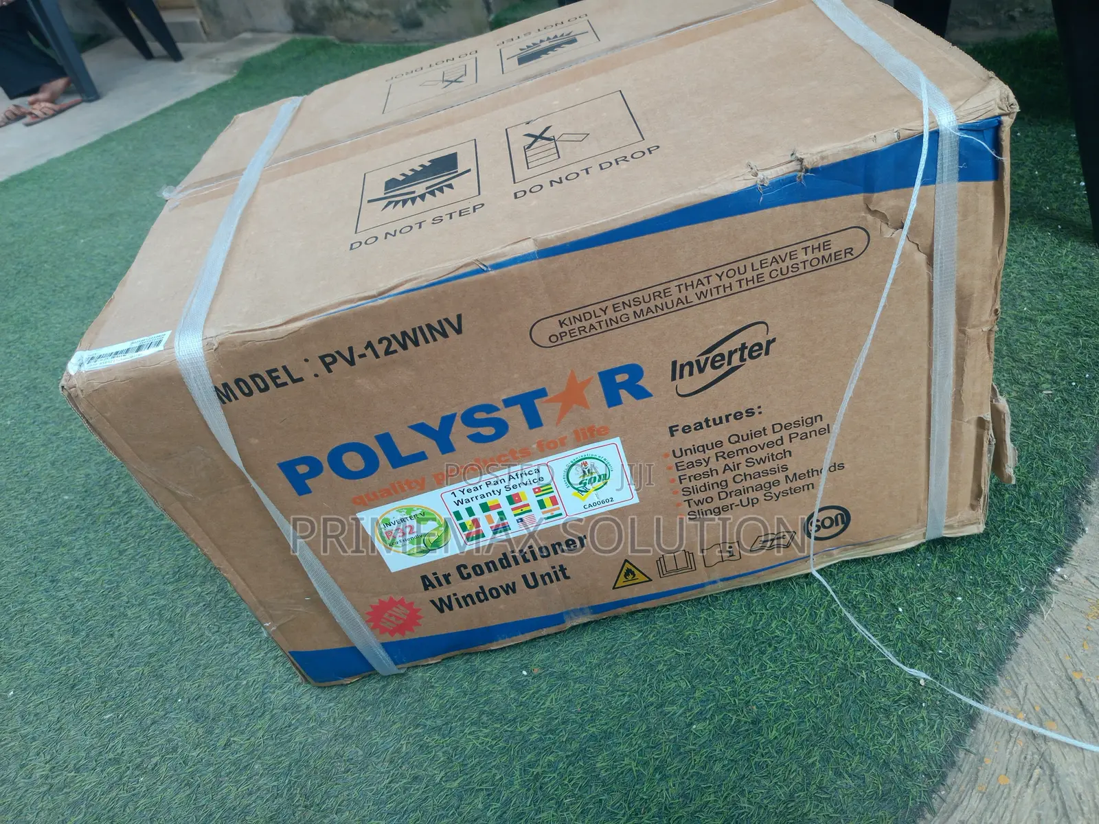 Polystar PV-12WINV 1.5HP Inverter Window AC Super Cooling Brand New