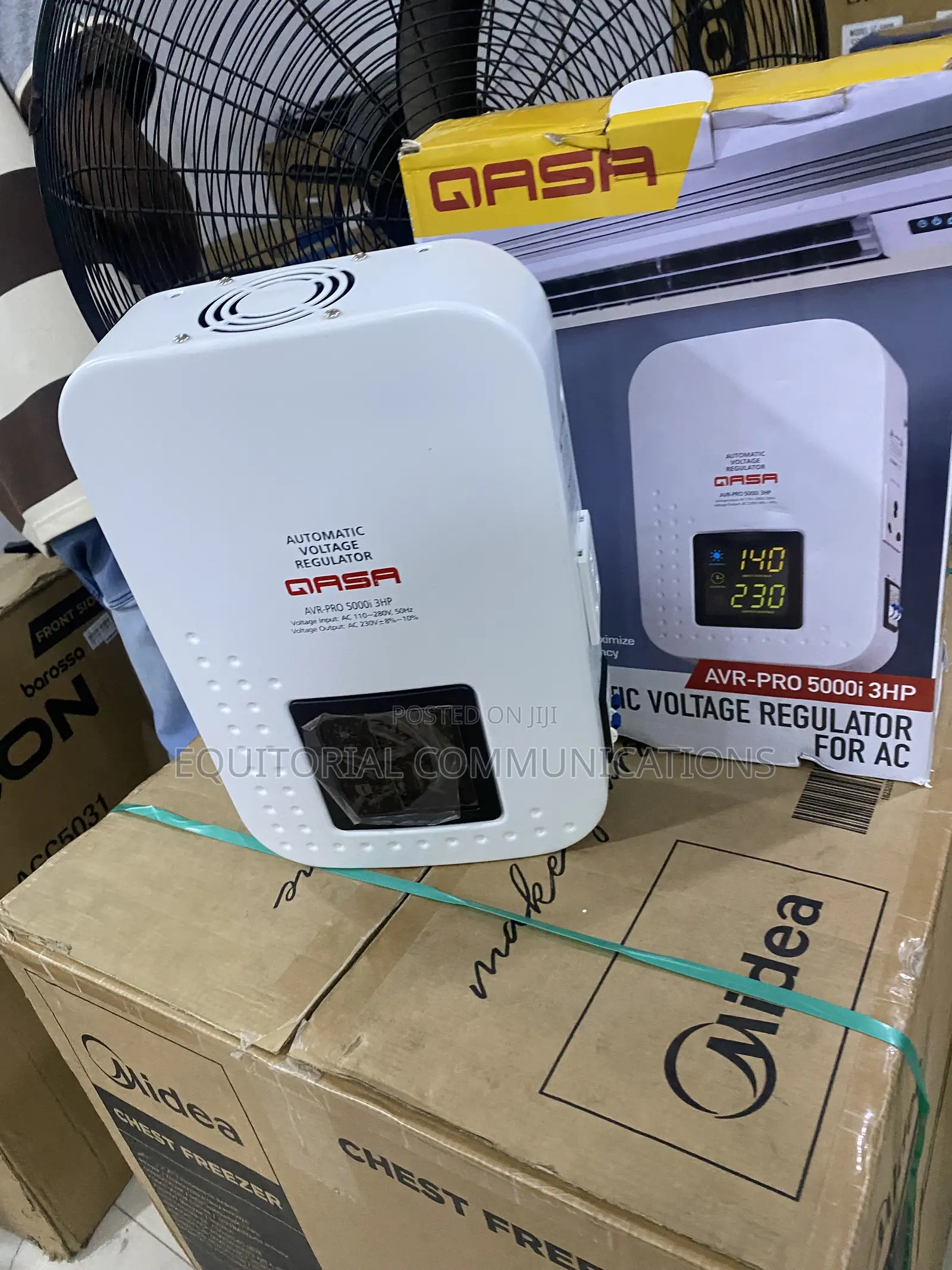 Qasa AVR-PRO 5000W Appliance Voltage Stabilizer