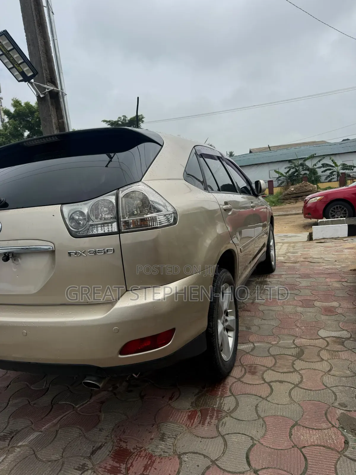 Lexus RX 350 2007 Gold