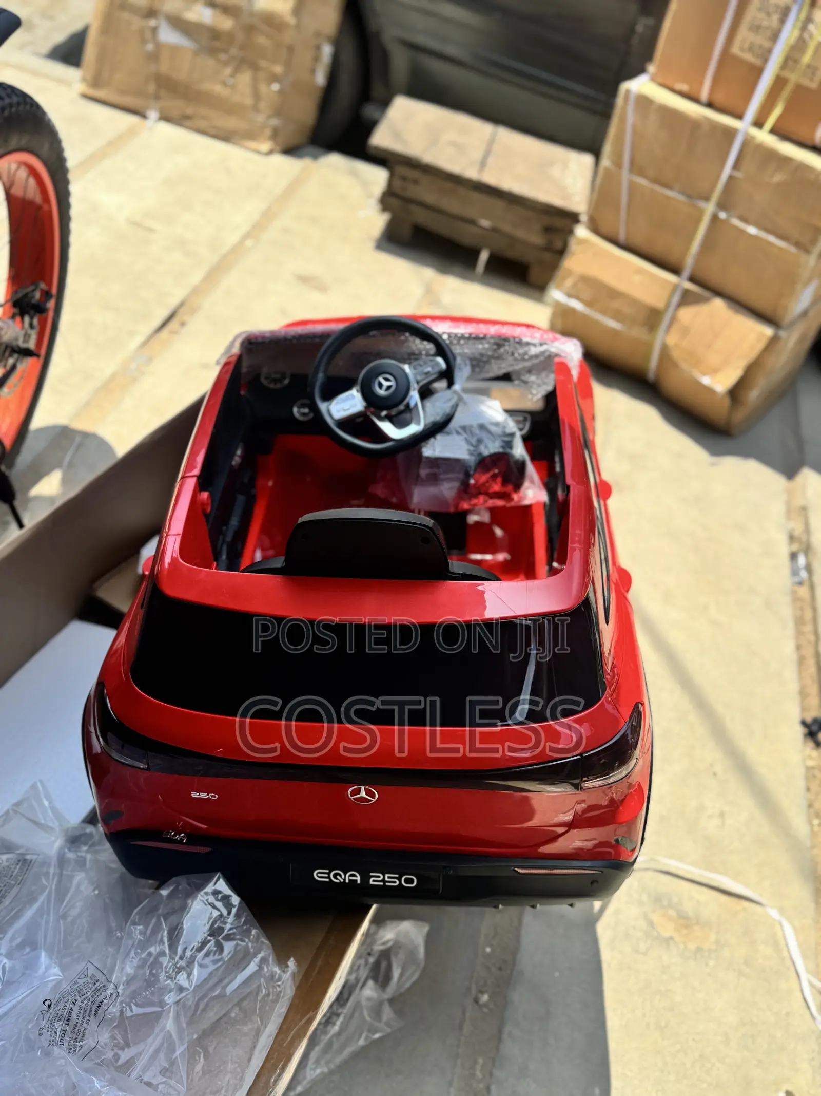 Licensed Mercedes-Benz EQA Electric Ride-on Toy Car for Children