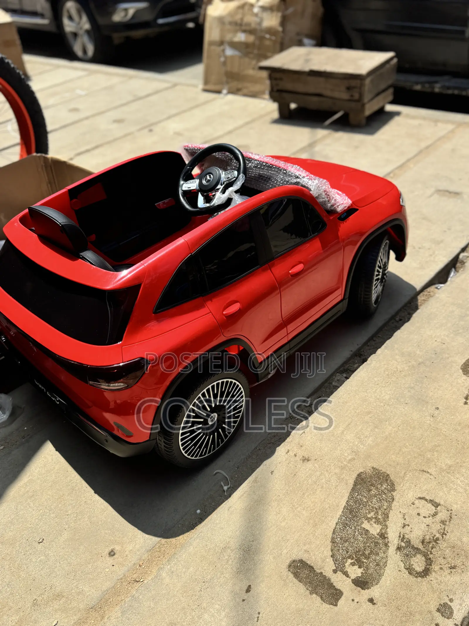 Licensed Mercedes-Benz EQA Electric Ride-on Toy Car for Children
