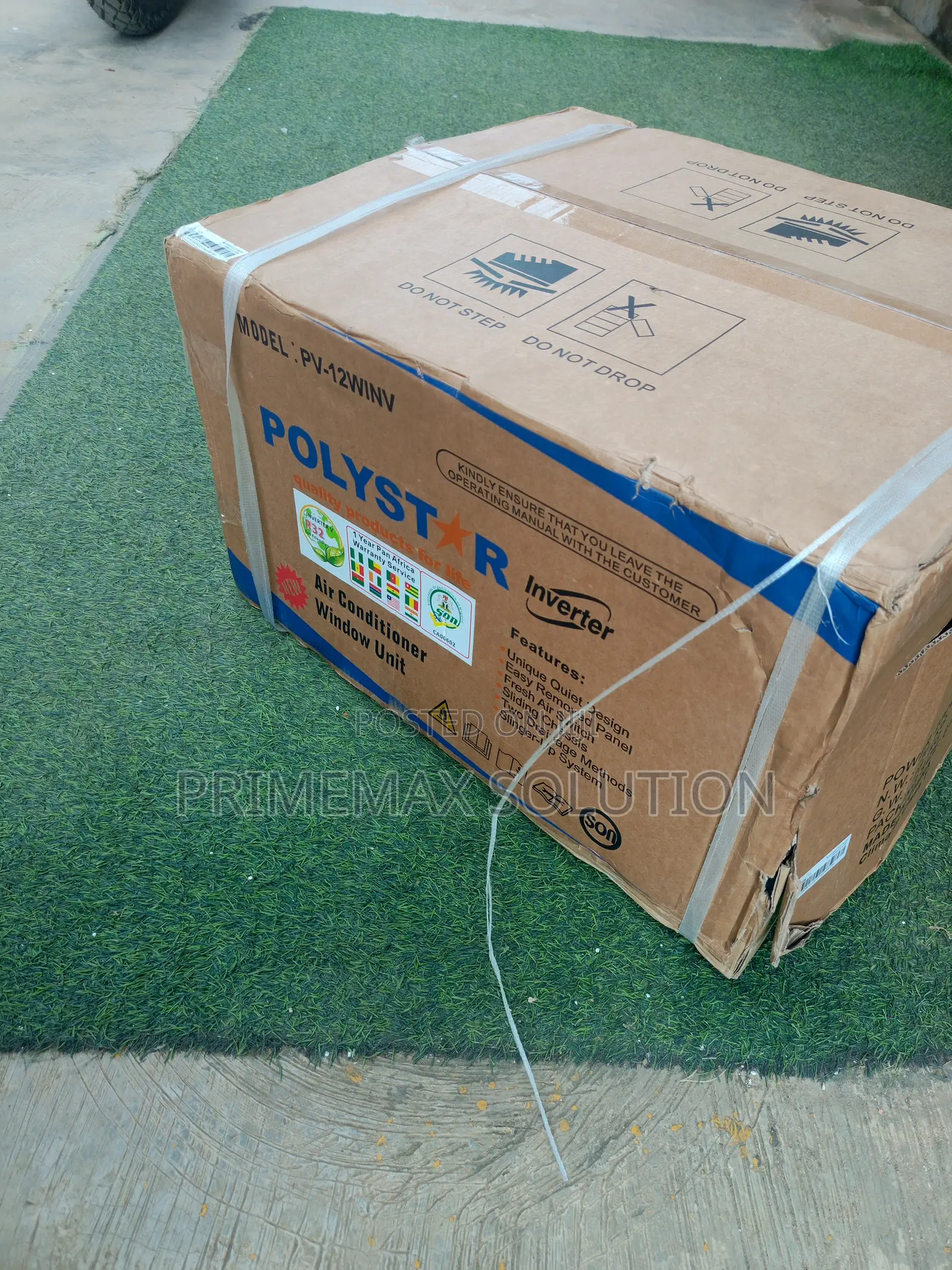 Brand New Polystar 1.5HP Inverter Window AC PV-12WINV Surge Protected