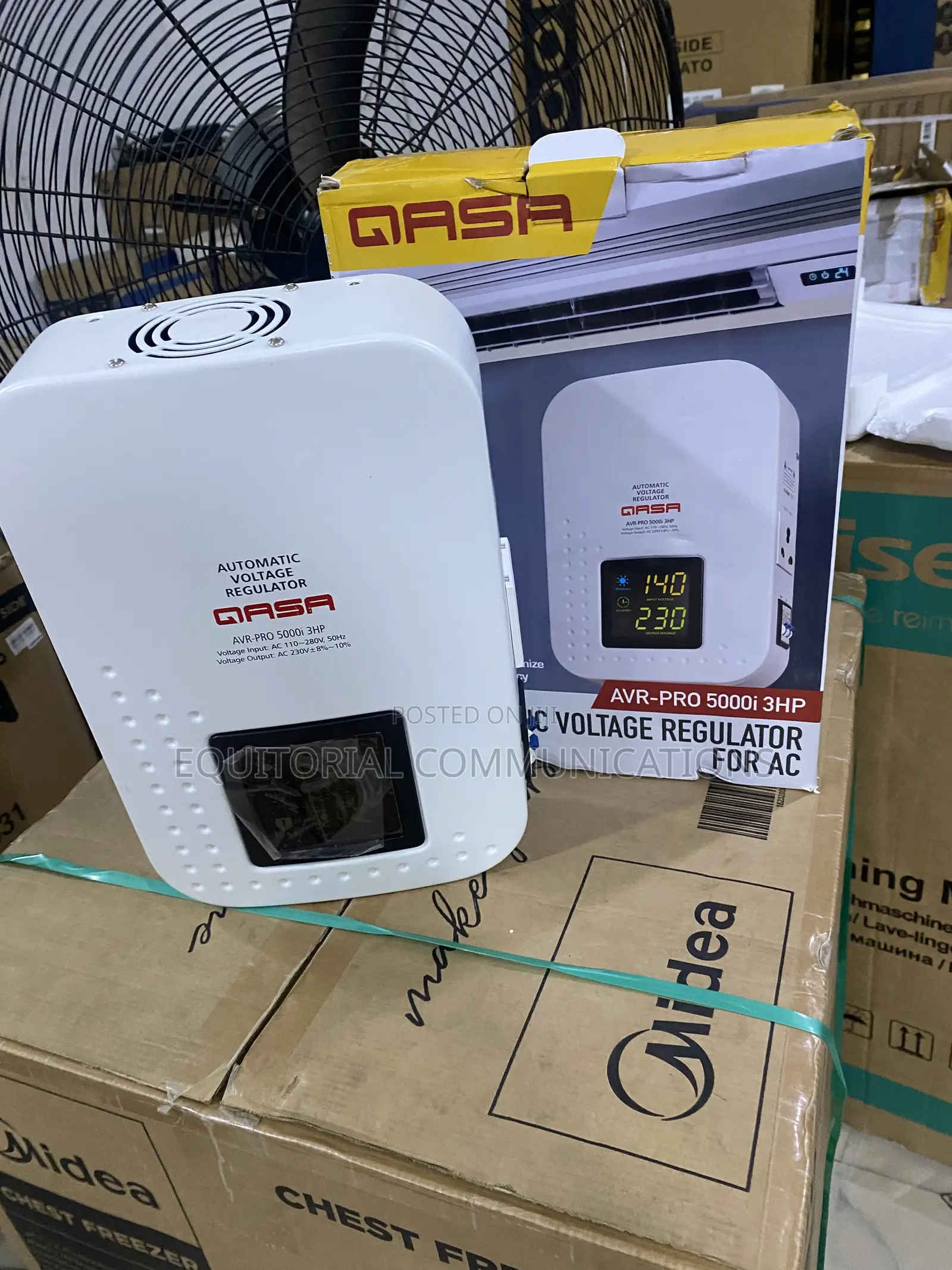 Qasa 5000W Automatic Voltage Regulation System