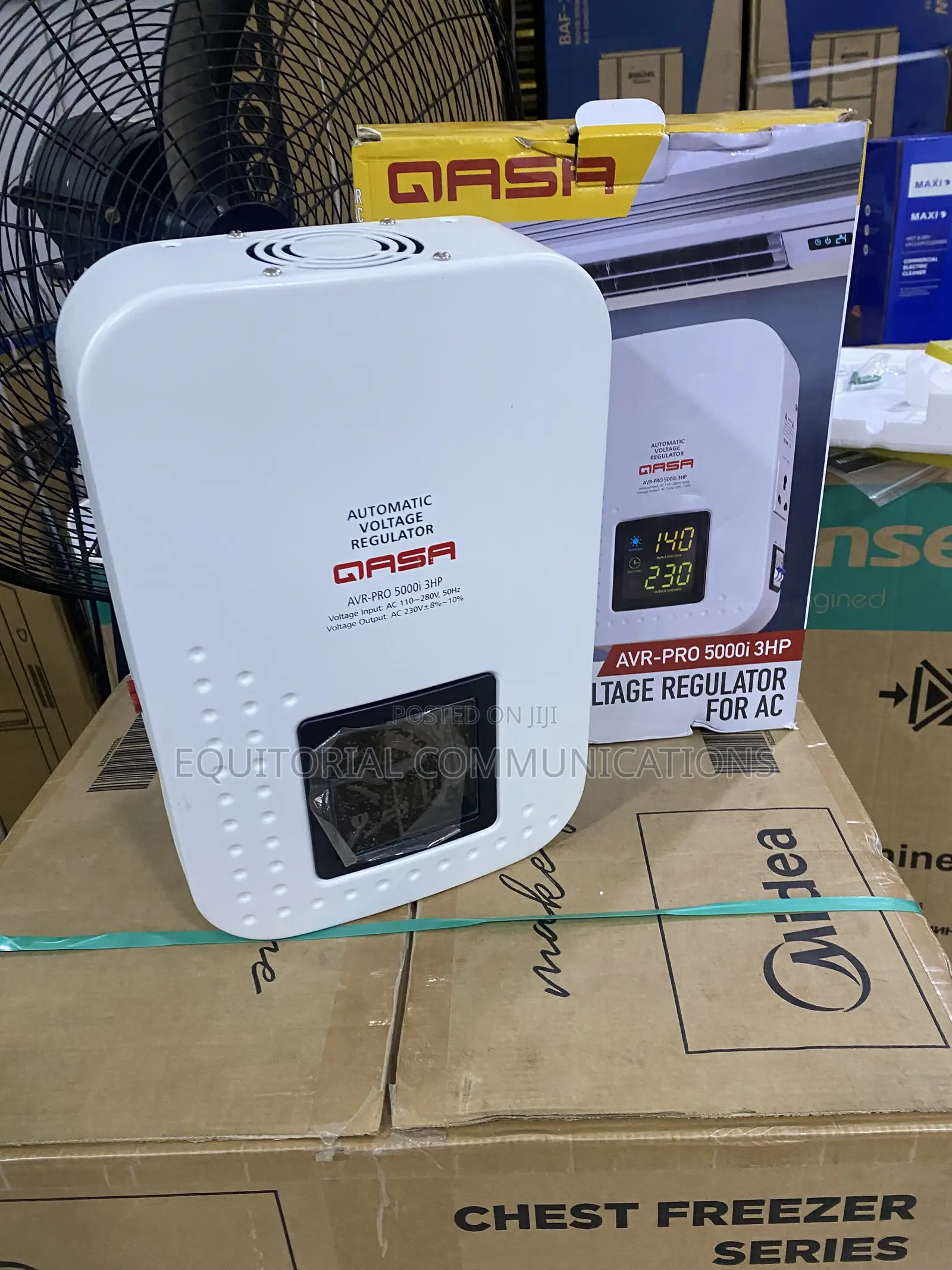 Qasa 5000W Automatic Voltage Regulation System