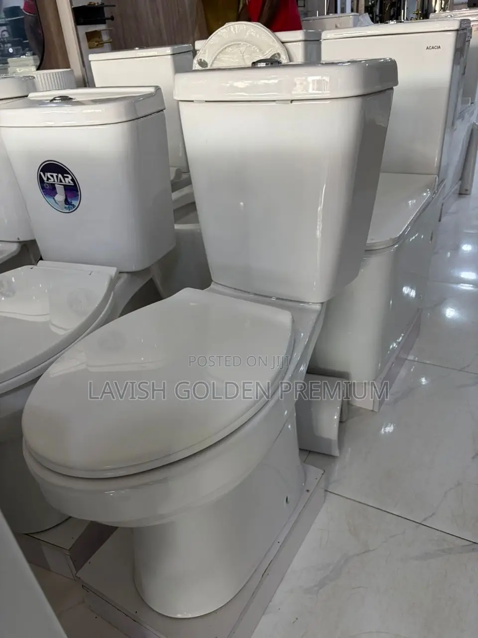 Golden Diamond Water Closet