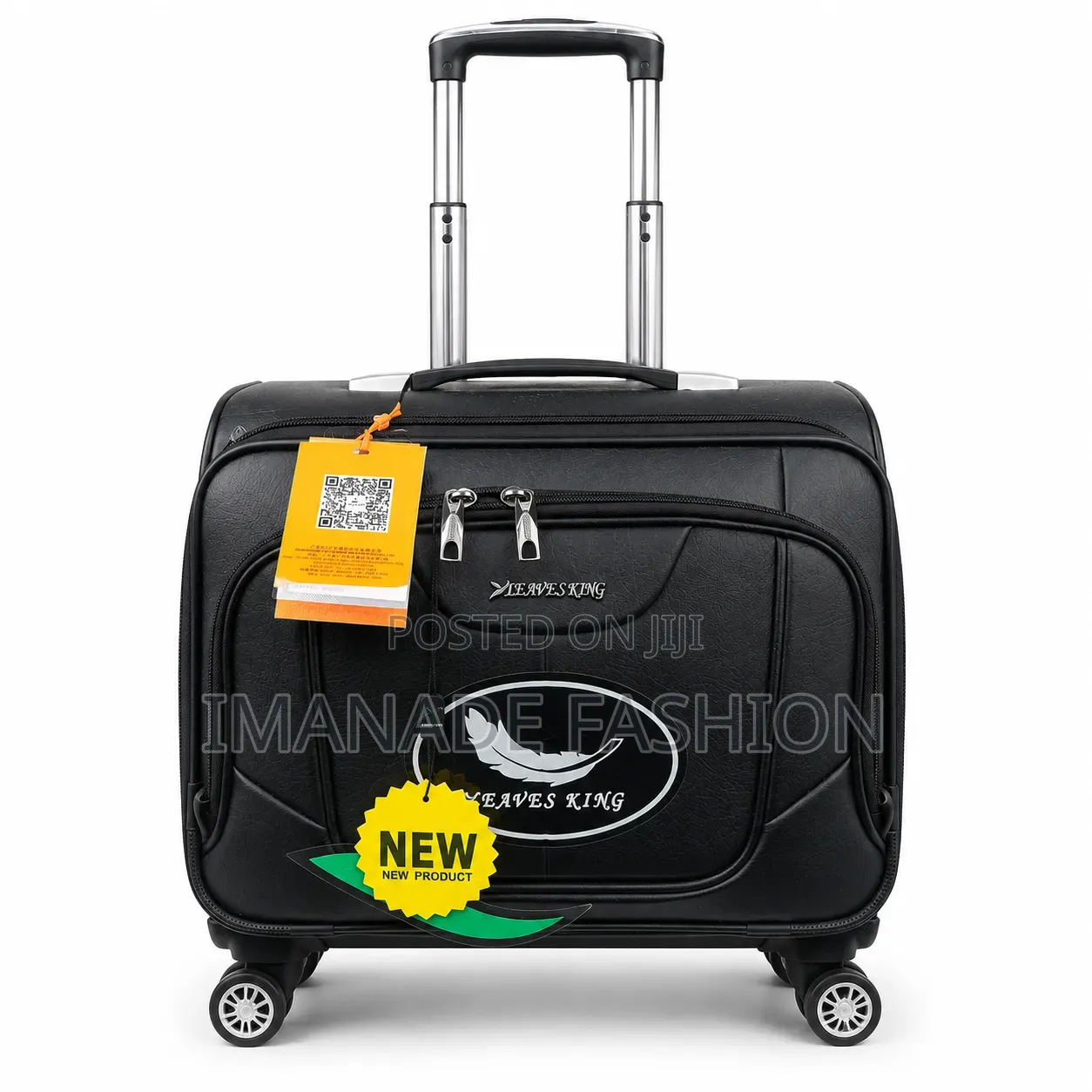 Black Rolling Laptop Travel Luggage