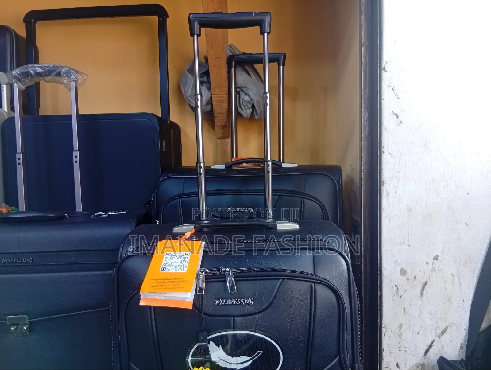 Black Rolling Laptop Travel Luggage