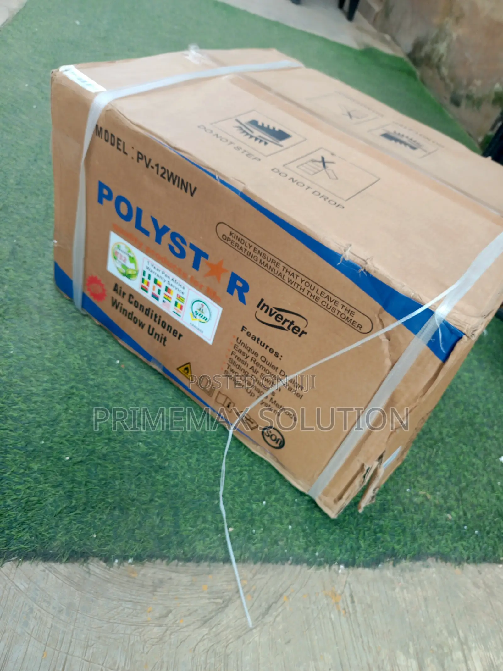 Polystar PV-12WINV 1.5HP Inverter Window AC Fast Cooling 100% Copper