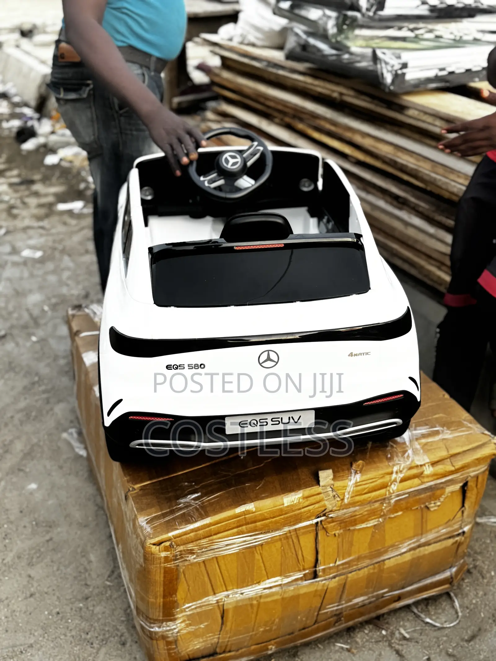 Mercedes Benz Children Ride on Rechargeable Car With Remote